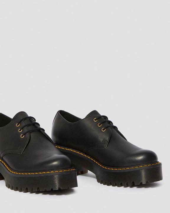 SHRIVER LOW LEATHER LACE UP HEELED SHOES Dr. Martens