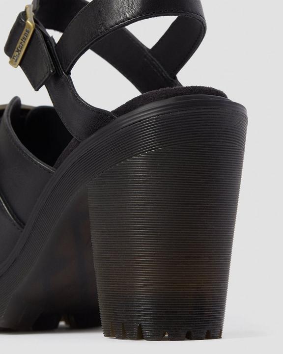 Granik Women's Leather Heeled Sandals Dr. Martens