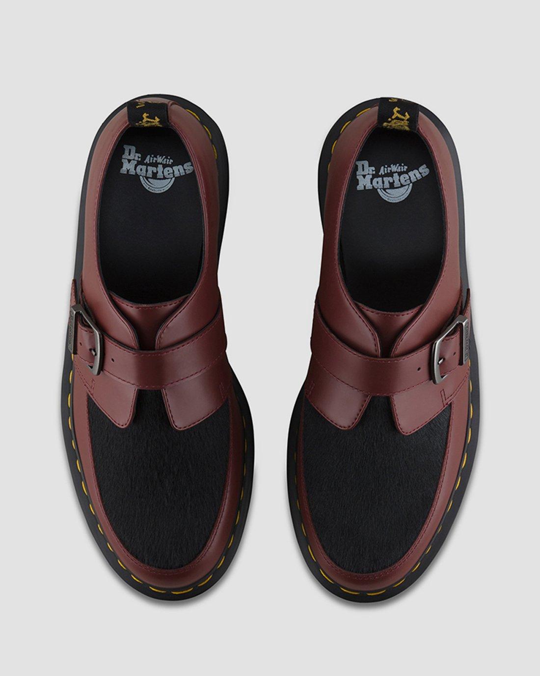 Ramsey Monk in CHERRY RED+BLACK | Dr. Martens™