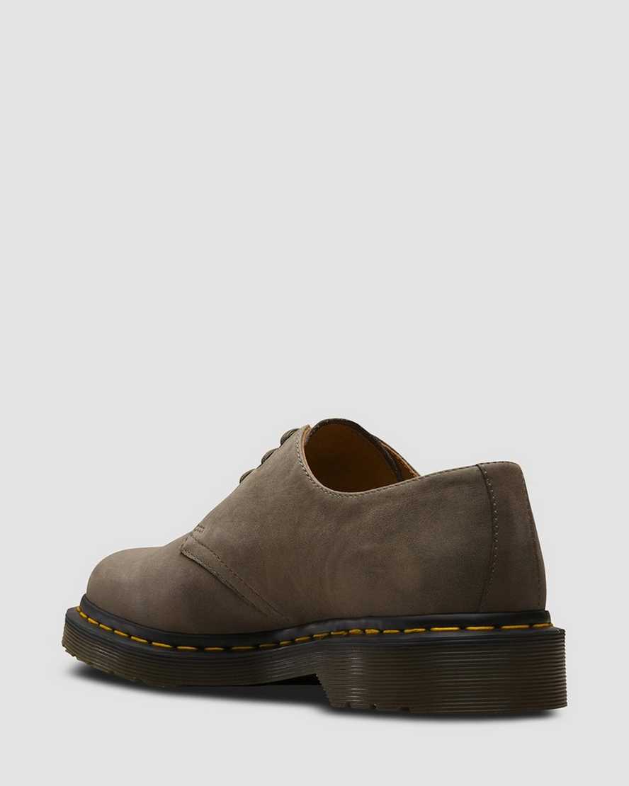 Dr Martens 1461 Dusky Olive Leather Shoes  UK  4 6 6.5 9.5 10