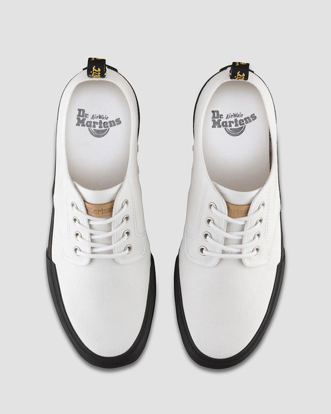 dr martens pressler canvas lace up shoe