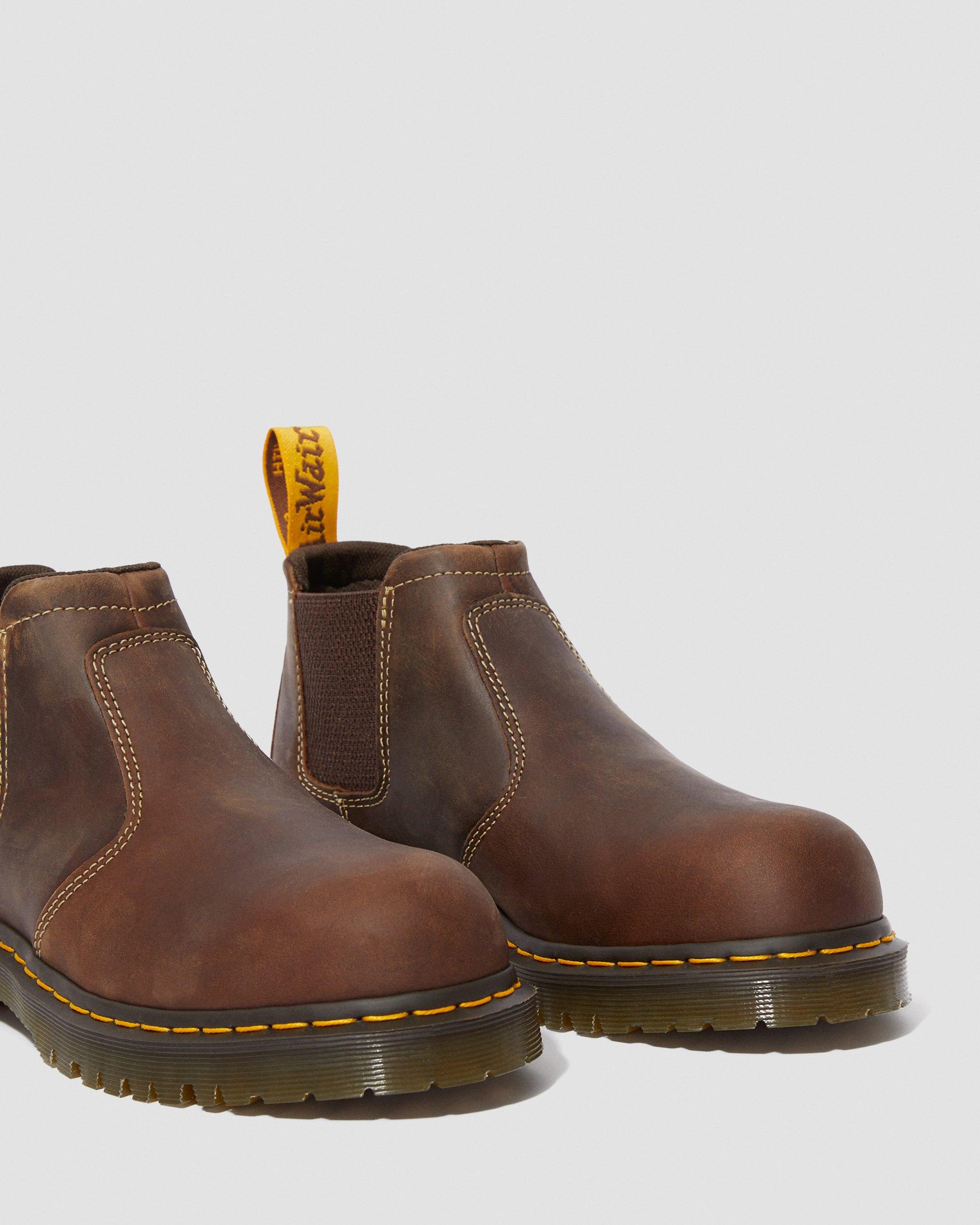 steel toe chelsea boots mens