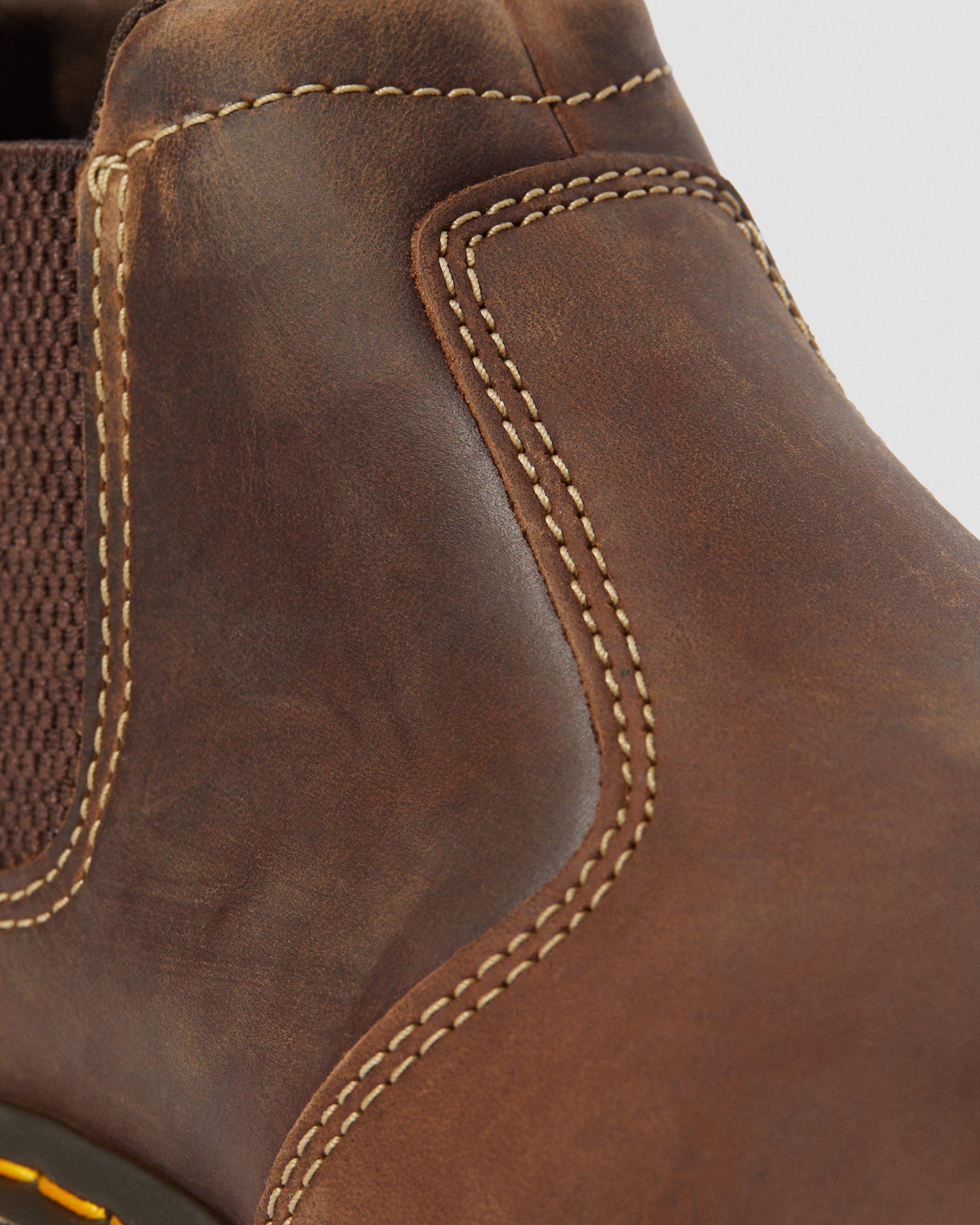 Furness Steel Toe Chelsea Work Boots in Brown | Dr. Martens