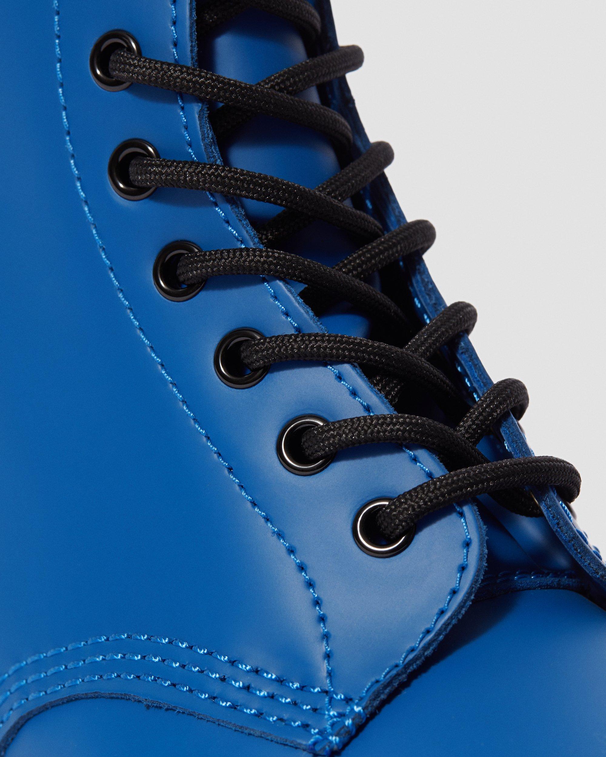 1460 Smooth Leather Lace Up Boots in BLUE | Dr. Martens™
