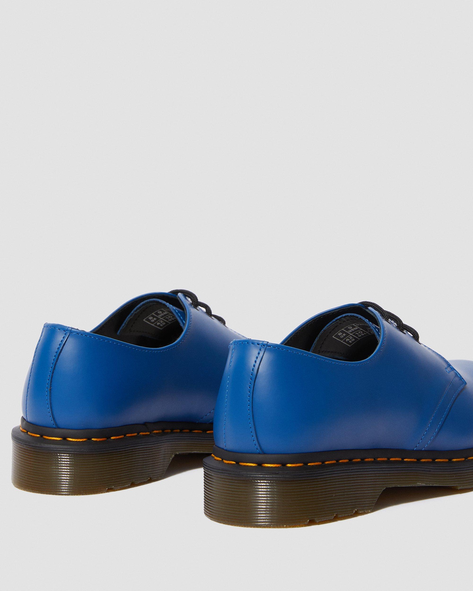 1461 Smooth Leather Oxford Shoes in Blue