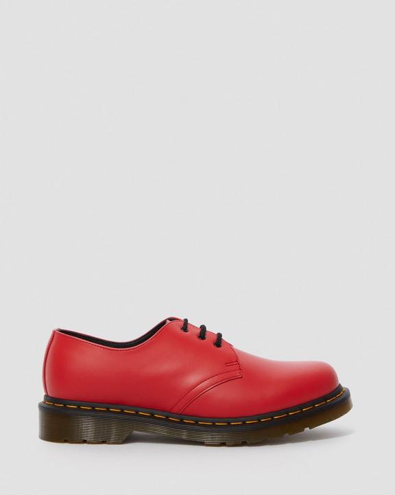 1461 Smooth Leather Oxford Shoes in Red | Dr. Martens 1461 Smooth Leather Oxford Shoes in Red | Dr. Martens