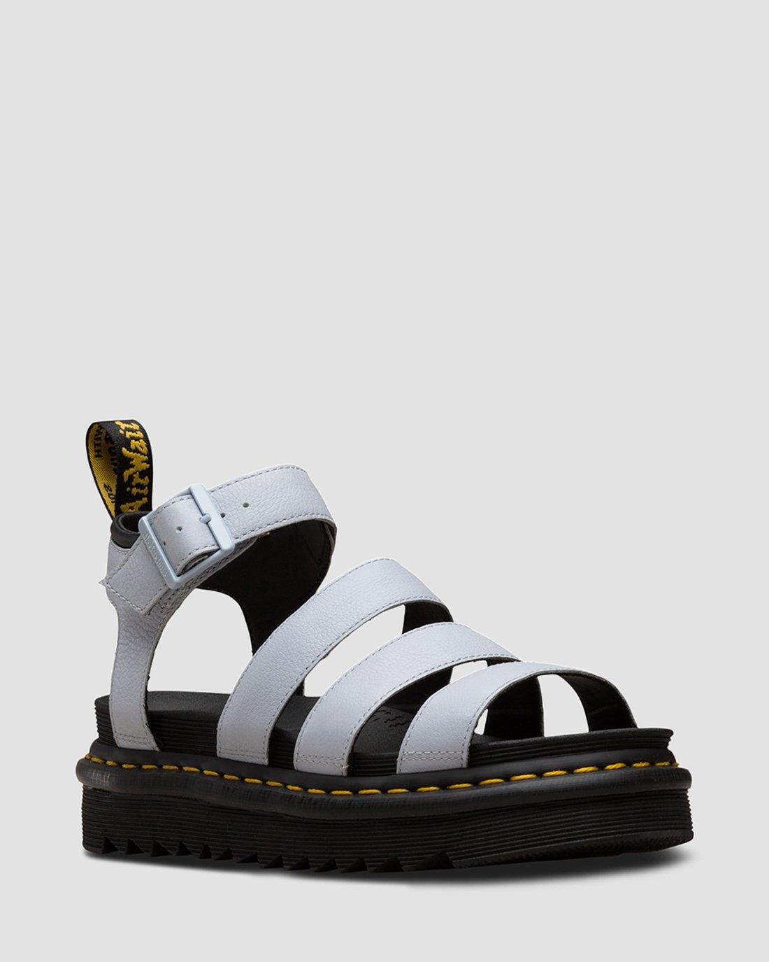 Blaire Pisa Leather Strap Platform Sandals | Dr. Martens