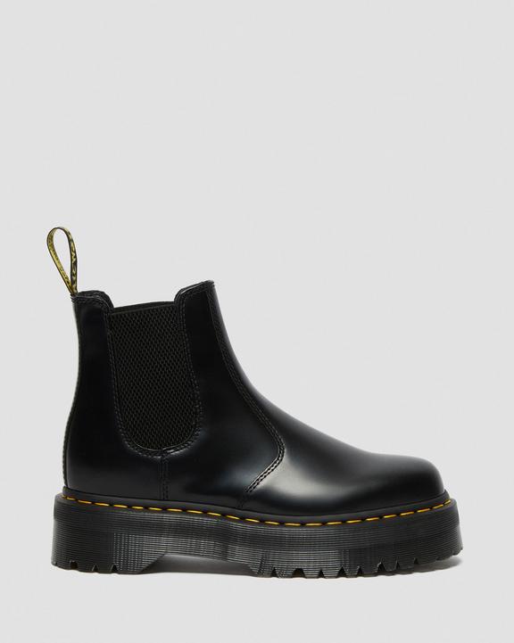 2976 Smooth Leather Platform Chelsea Boots in Black | Dr 2976 Smooth Leather Platform Chelsea Boots in Black | Dr