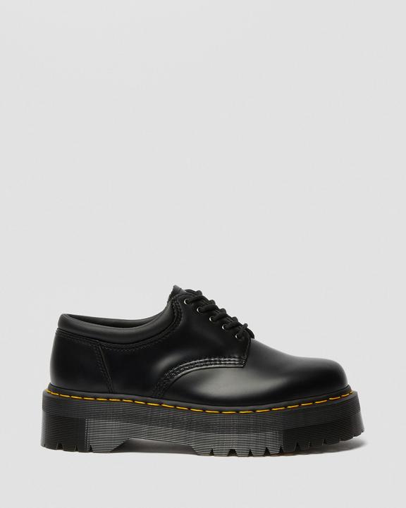 Zapatos con plataforma 8053 Quad de piel SmoothZapatos con plataforma 8053 Quad de piel Smooth Dr. Martens