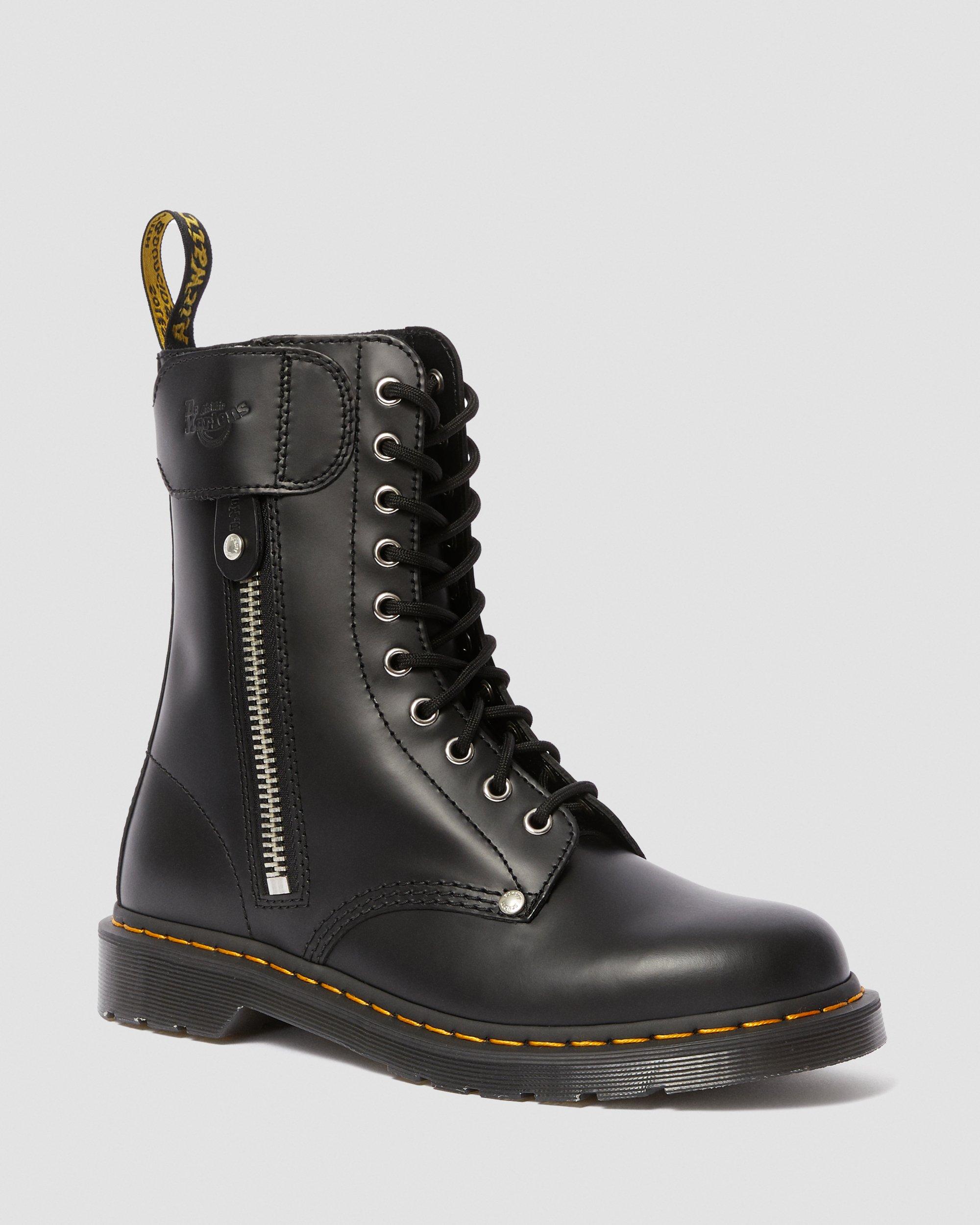 Schott 1490 in BLACK | Dr. Martens™