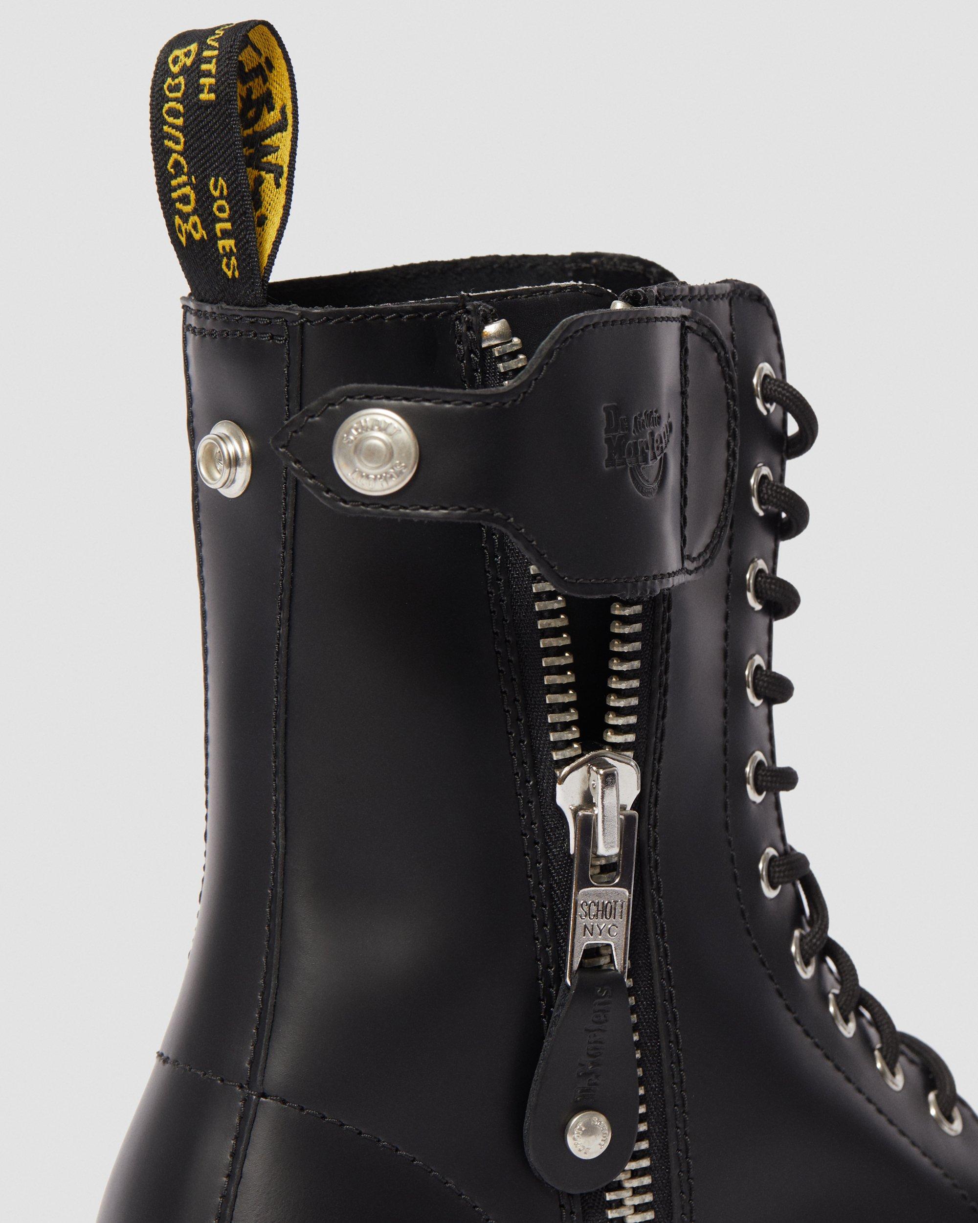 Schott 1490 in BLACK | Dr. Martens™