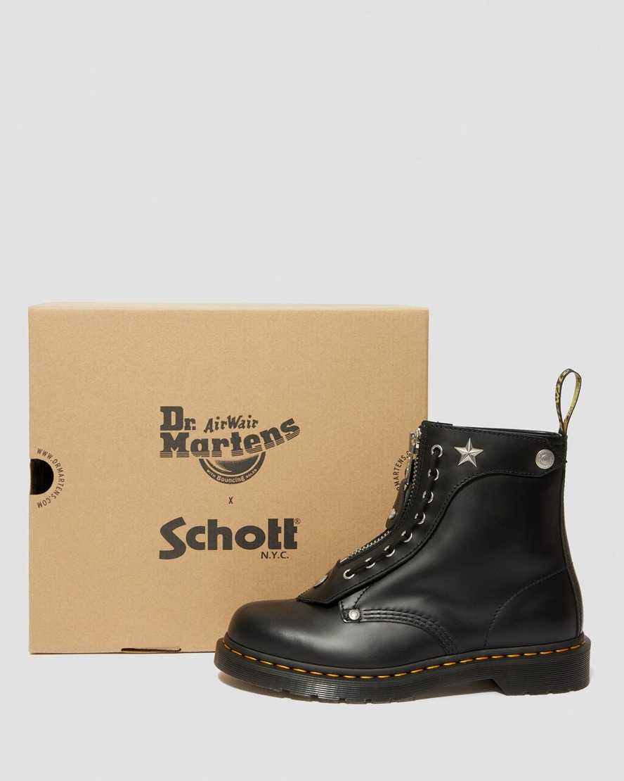 1460 SCHOTT LEATHER ANKLE BOOTS Dr. Martens