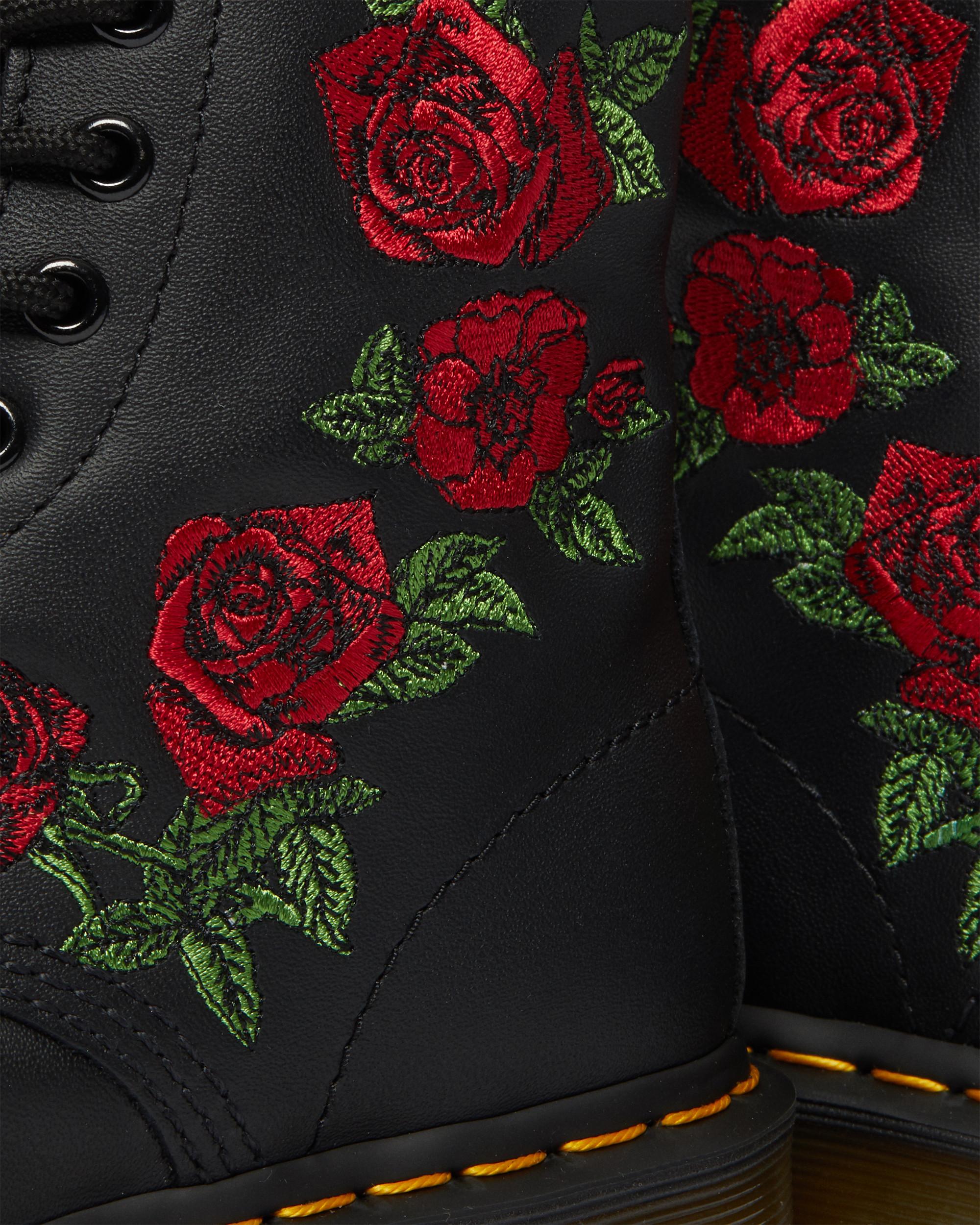 Refrein wijsvinger waarschijnlijk 1460 Vonda Floral Leather Lace Up Boots | Dr. Martens