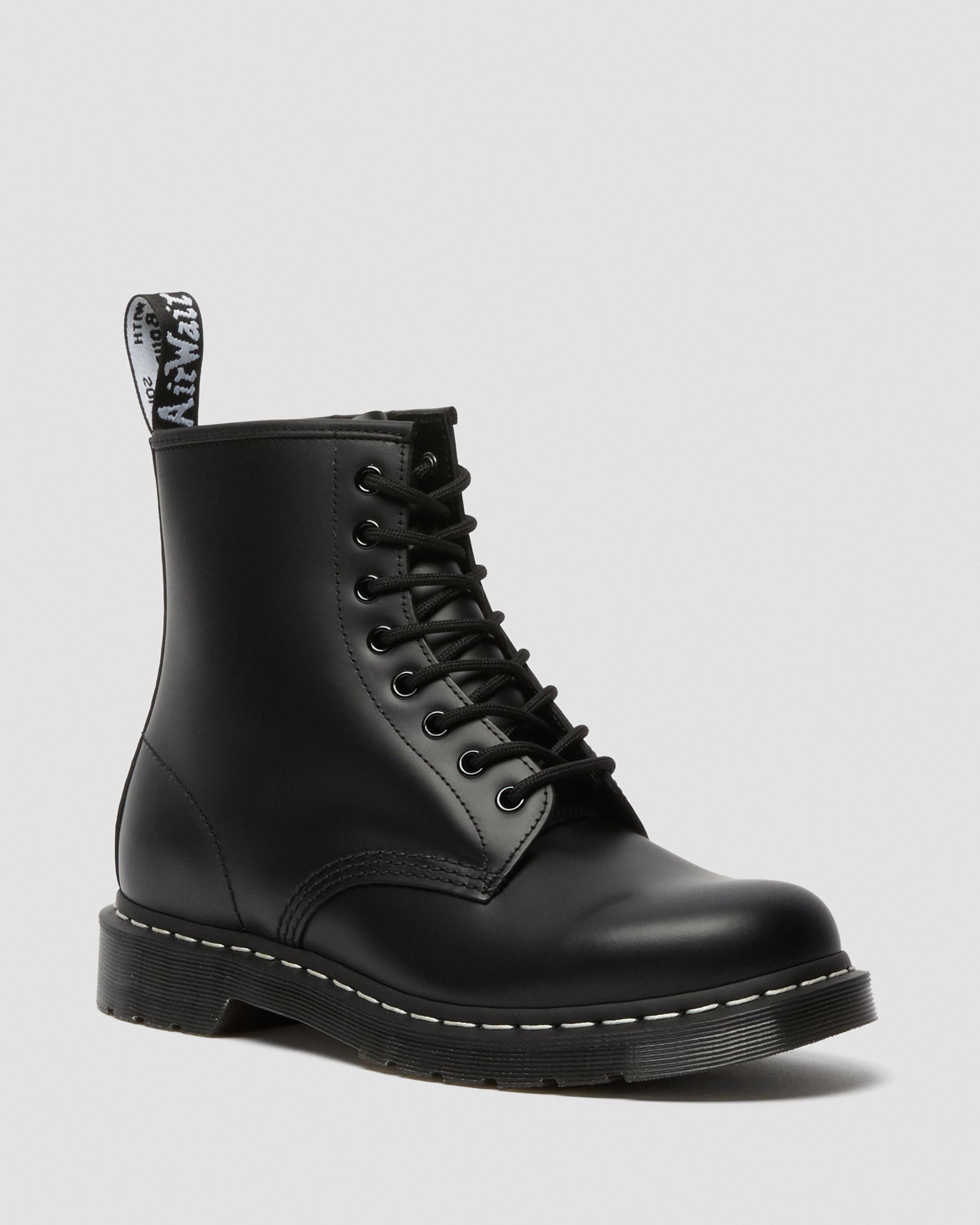 1460 Contrast Stitch Smooth Leather Boots | Dr. Martens