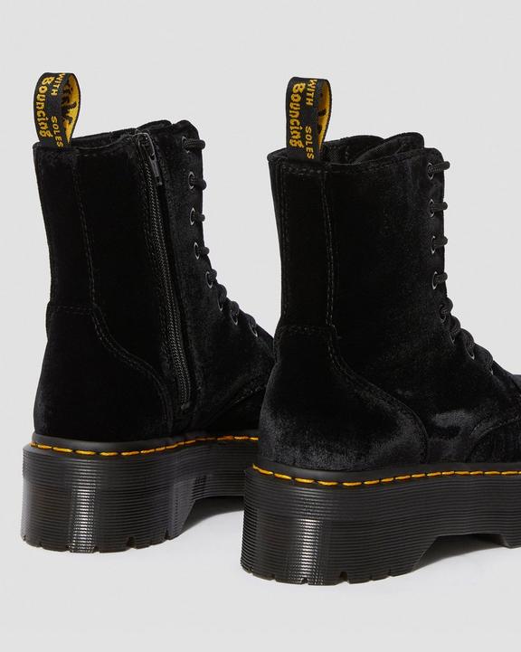 Jadon Velvet in Black | Dr. Martens Jadon Velvet in Black | Dr. Martens