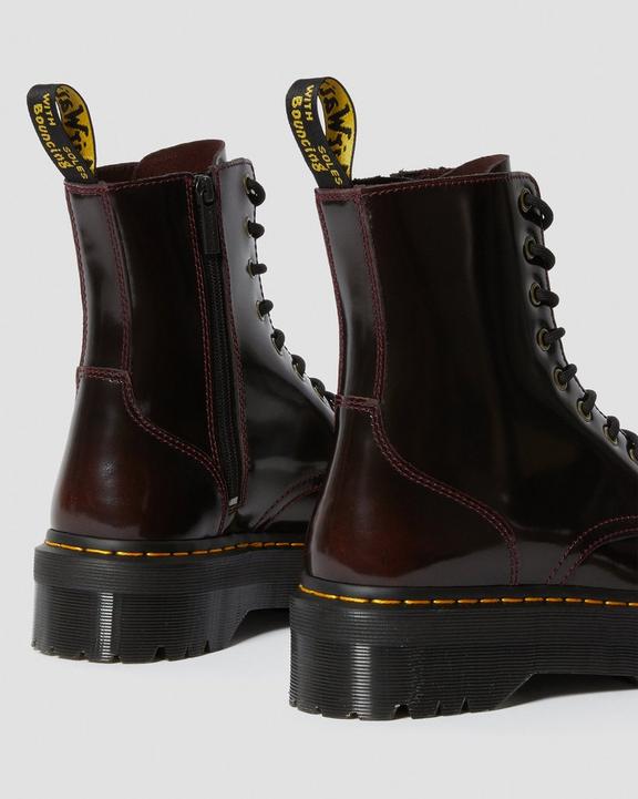 Jadon Arcadia Leather Platform Boots Dr. Martens