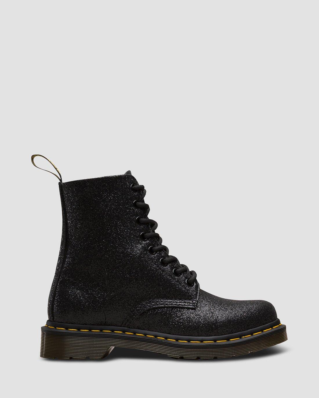 Dr. Martens PASCAL ペイズリー ブーツ 1460 Pascal Glitter in BLACK | Dr. Martens™