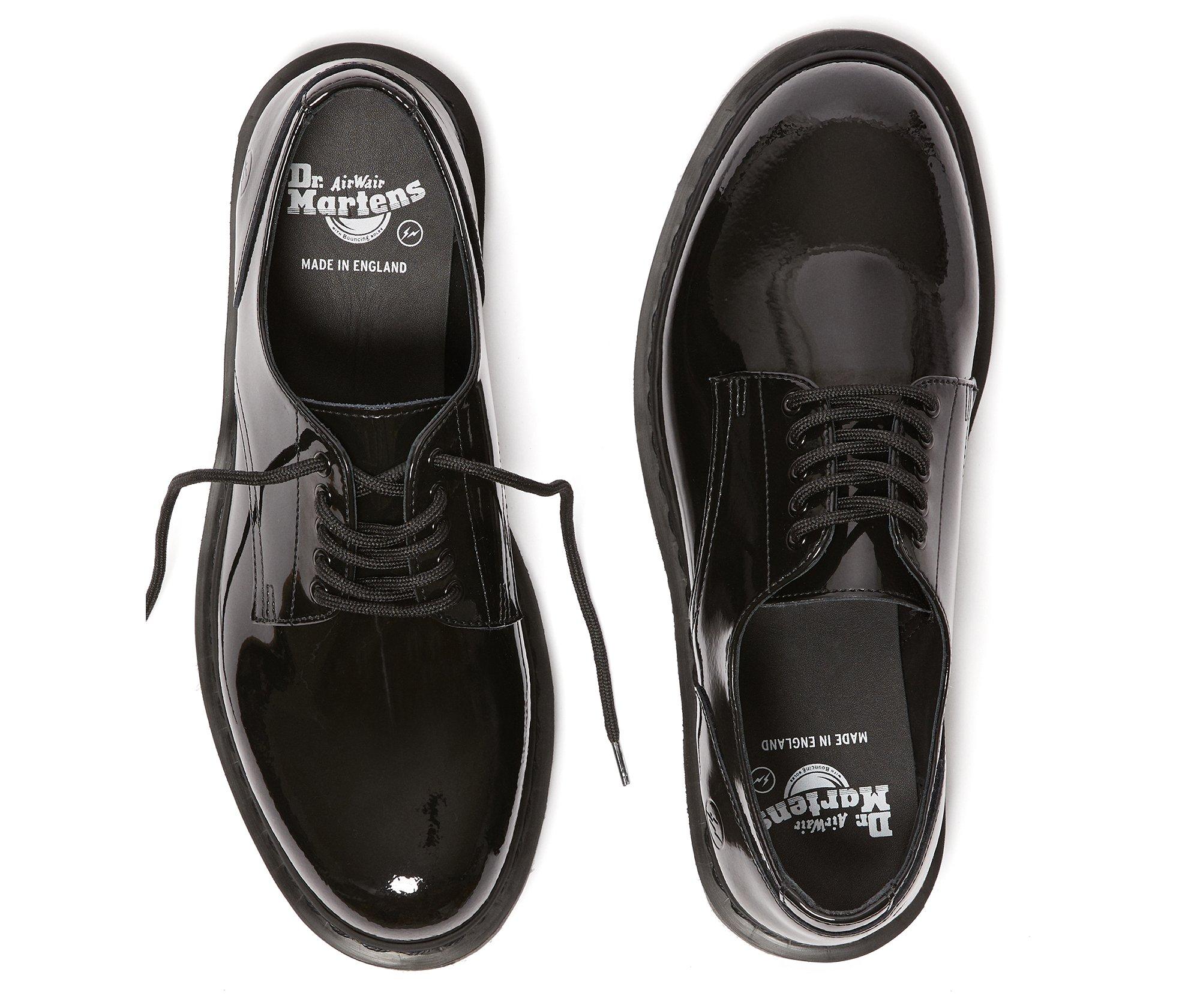 【美中古】Dr. Martens fragment design us9 fragment design x Dr. Martens' Hollingborn Shoe | Hypebae