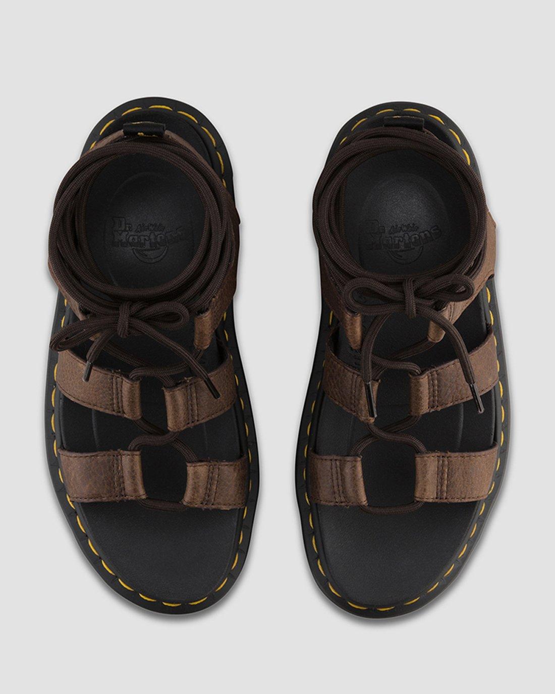 Nartilla Grizzly in DARK BROWN | Dr. Martens™