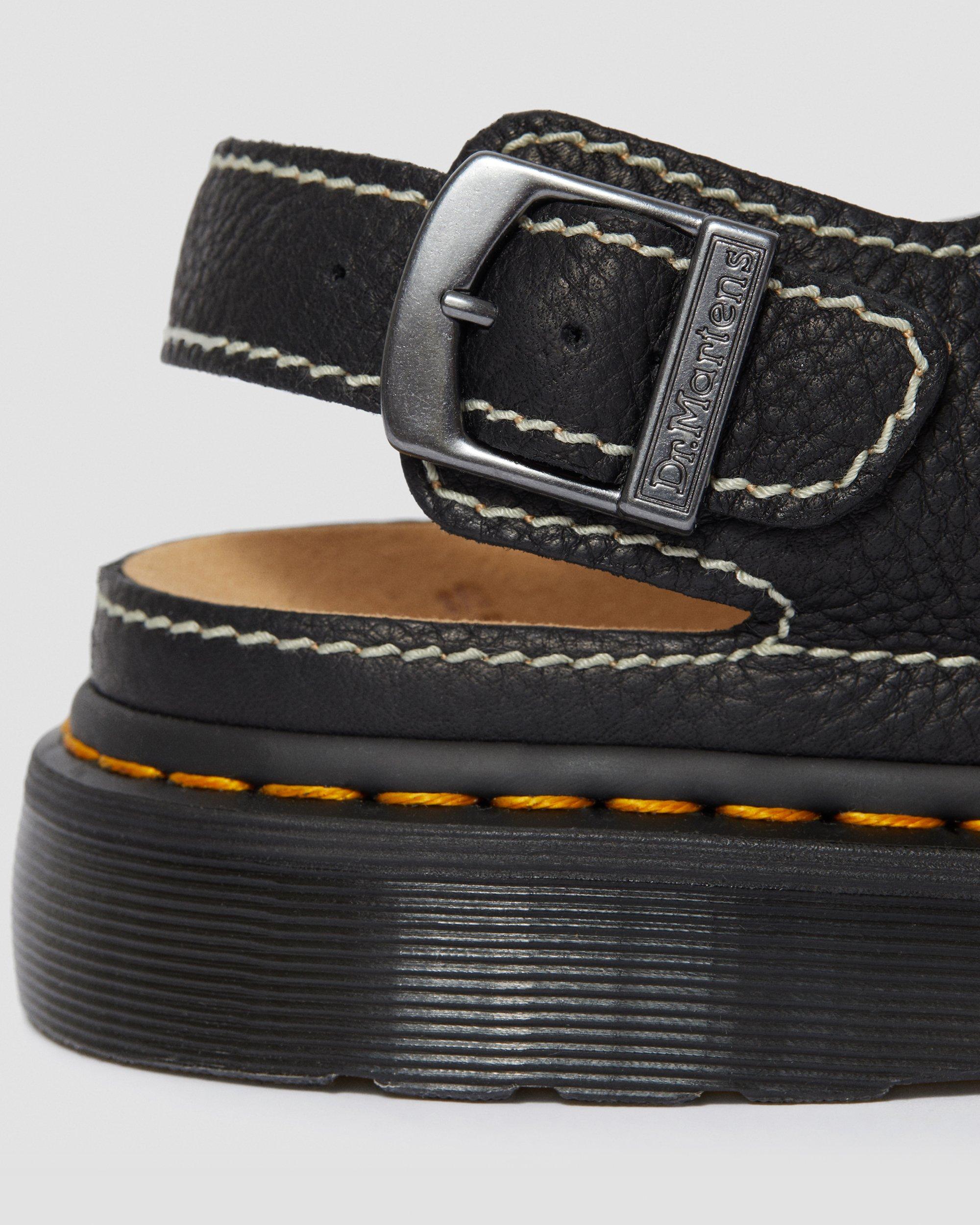 8092 Leather Fisherman Sandals in Black | Dr. Martens display picture 2