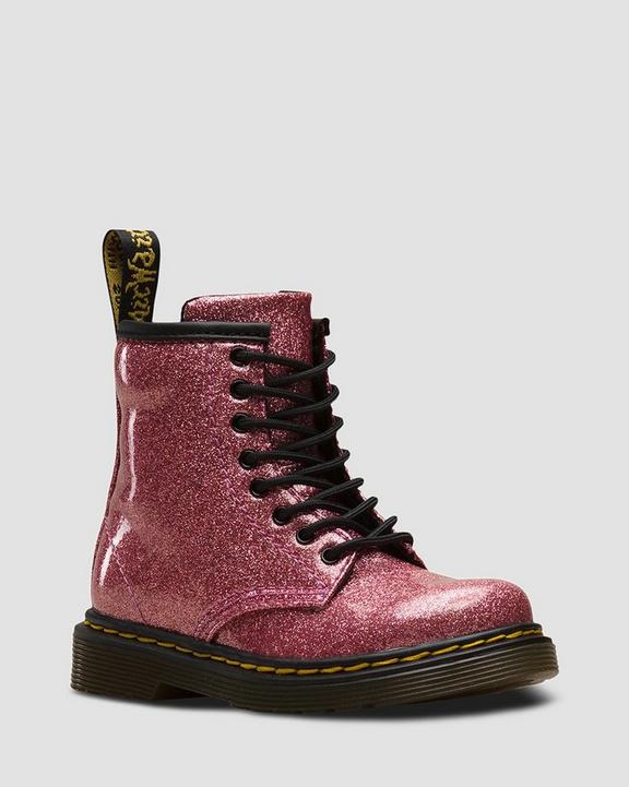 Toddler 1460 Glitter Lace Up Boots Dr. Martens