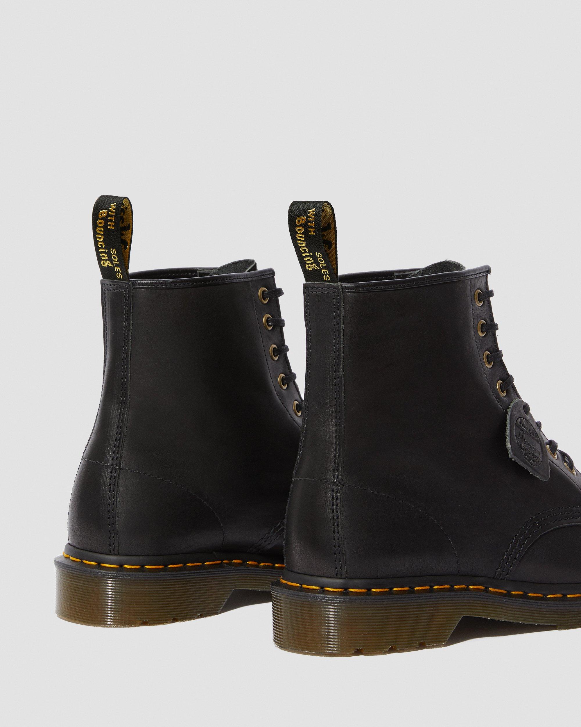 1460 Made In England Horween Leather Boots in BLACK | Dr. Martens™