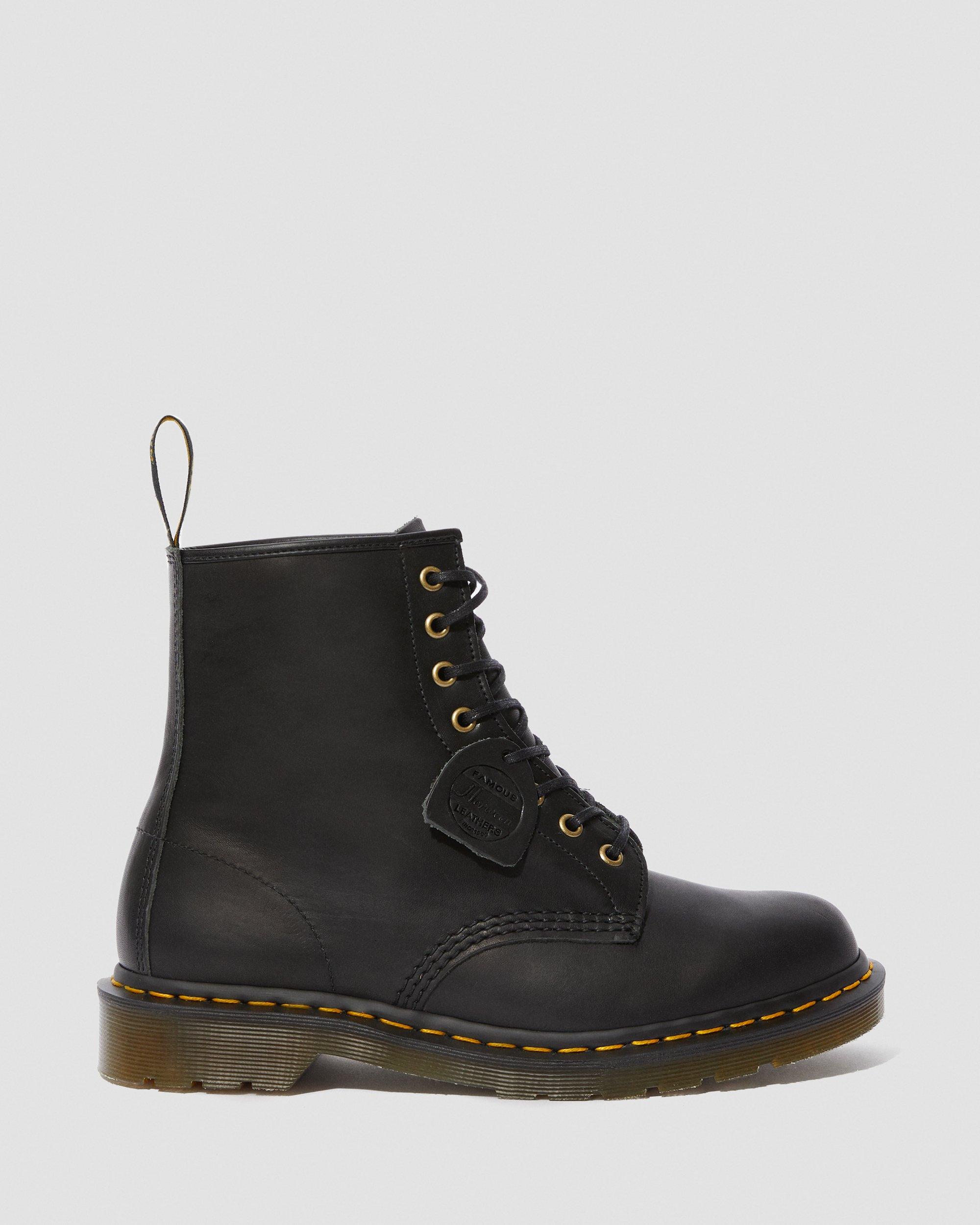 1460 Made In England Horween Leather Boots in BLACK | Dr. Martens™