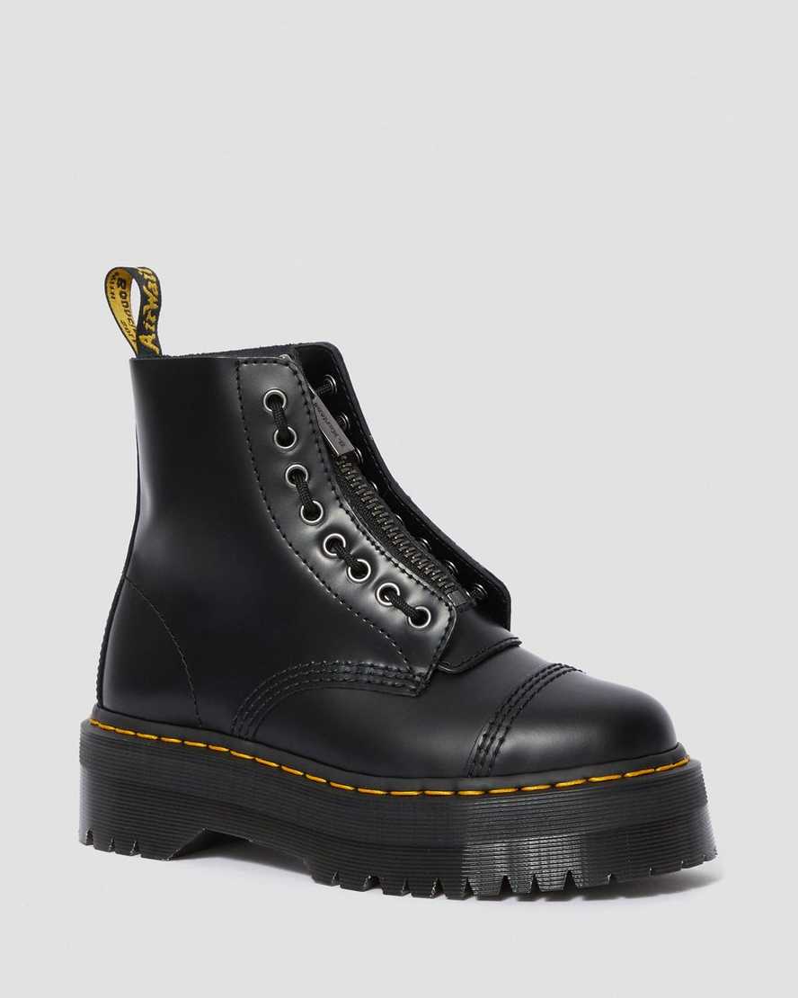 Ally Executable repayment Sinclair Smooth Women's Leather Platform Boots | Dr. Martens