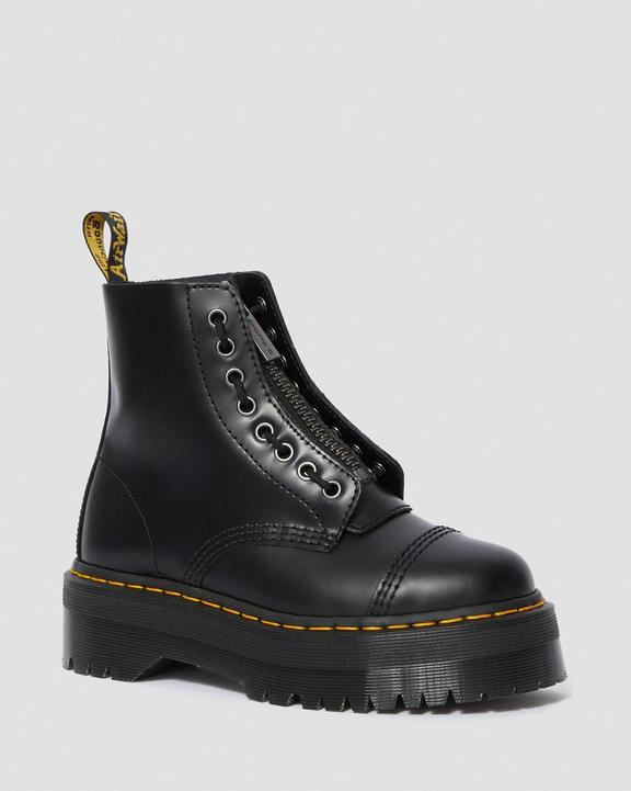 Sinclair Leather Platform Boots in Black | Dr. Martens Sinclair Leather Platform Boots in Black | Dr. Martens