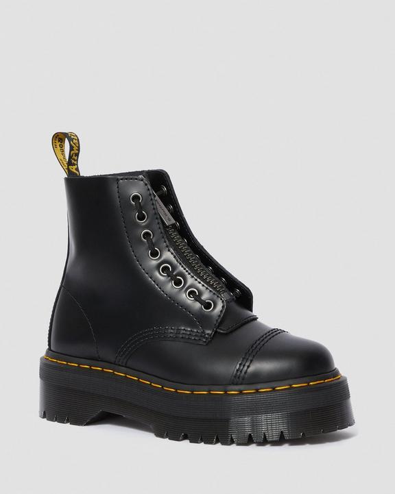 Botas de piel con plataforma Sinclair Smooth Dr. Martens