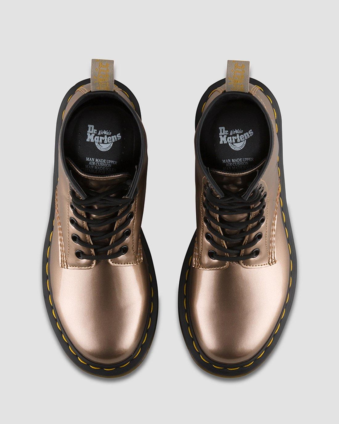 Vegan 1460 Metallic Chrome in ROSE GOLD | Dr. Martens™