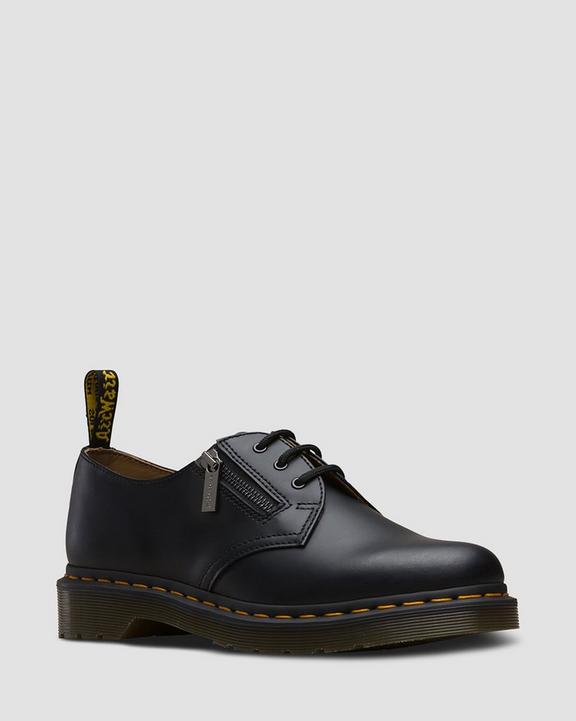 1461 W/Zip Beams in Black | Dr. Martens 1461 W/Zip Beams in Black | Dr. Martens