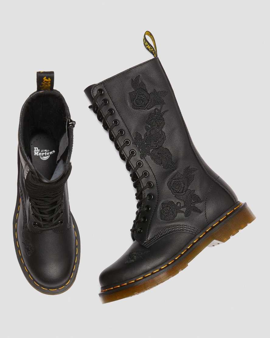 Mono 1914 Vonda Leather Mid Calf Boots | Dr Martens
