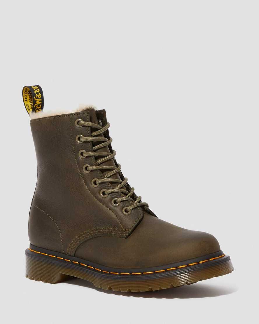 1460 SERENA FAUX FUR LINED ANKLE BOOTS | Dr Martens