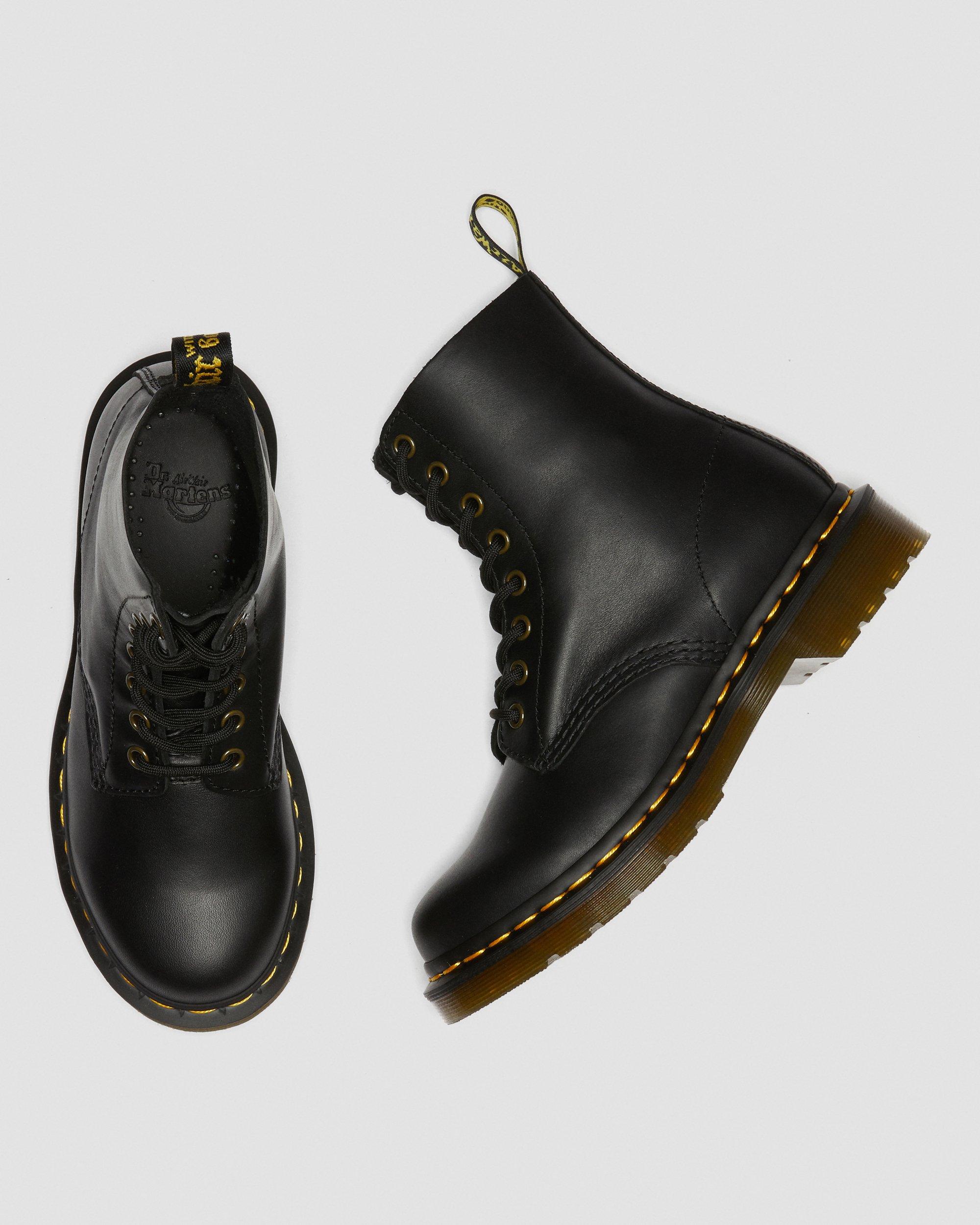 靴 Dr.Martens 1460 PASCAL WANAMA BLACK 8 1460 Pascal Women's Wanama Leather Boots in BLACK | Dr. Martens™