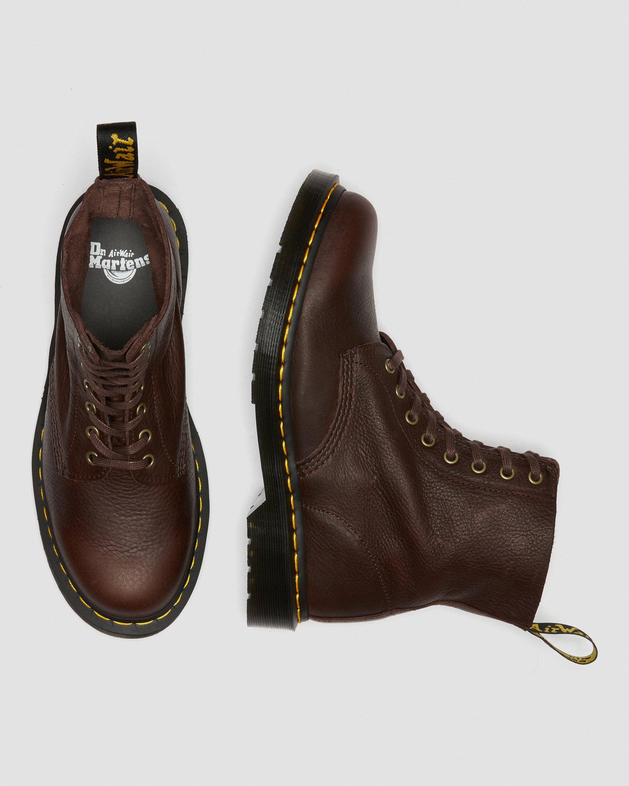 1460 Pascal Ambassador Leather Lace Up Boots in Cask | Dr. Martens