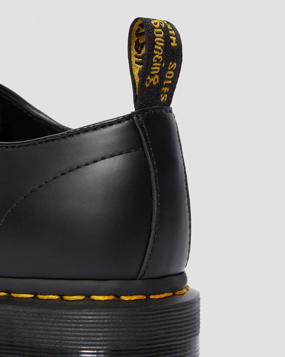Sidney Leather Creeper Platform Shoes in Black | Dr. Martens Sidney Leather Creeper Platform Shoes in Black | Dr. Martens
