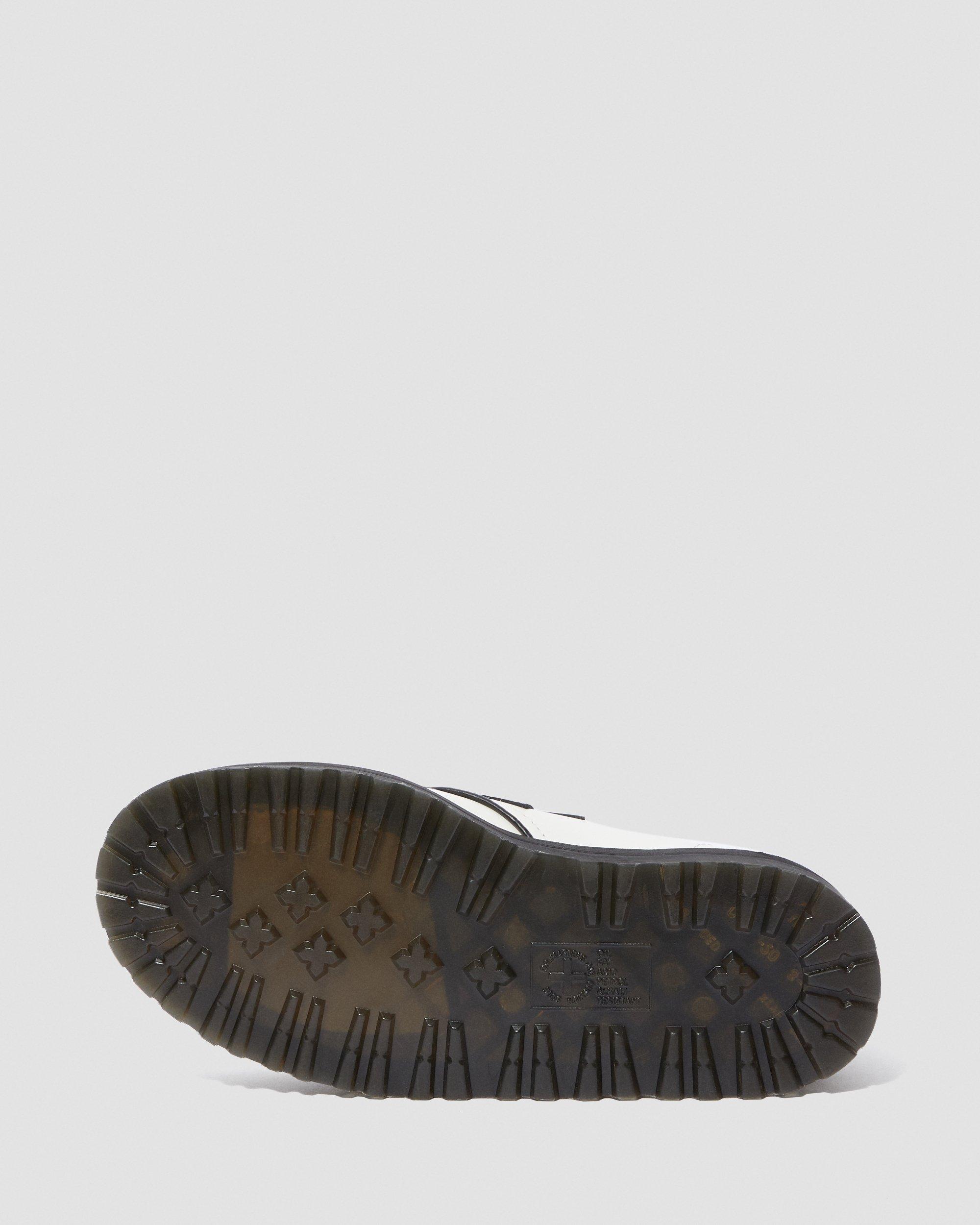 Sidney Quad Creeper in WHITE+BLACK | Dr. Martens™