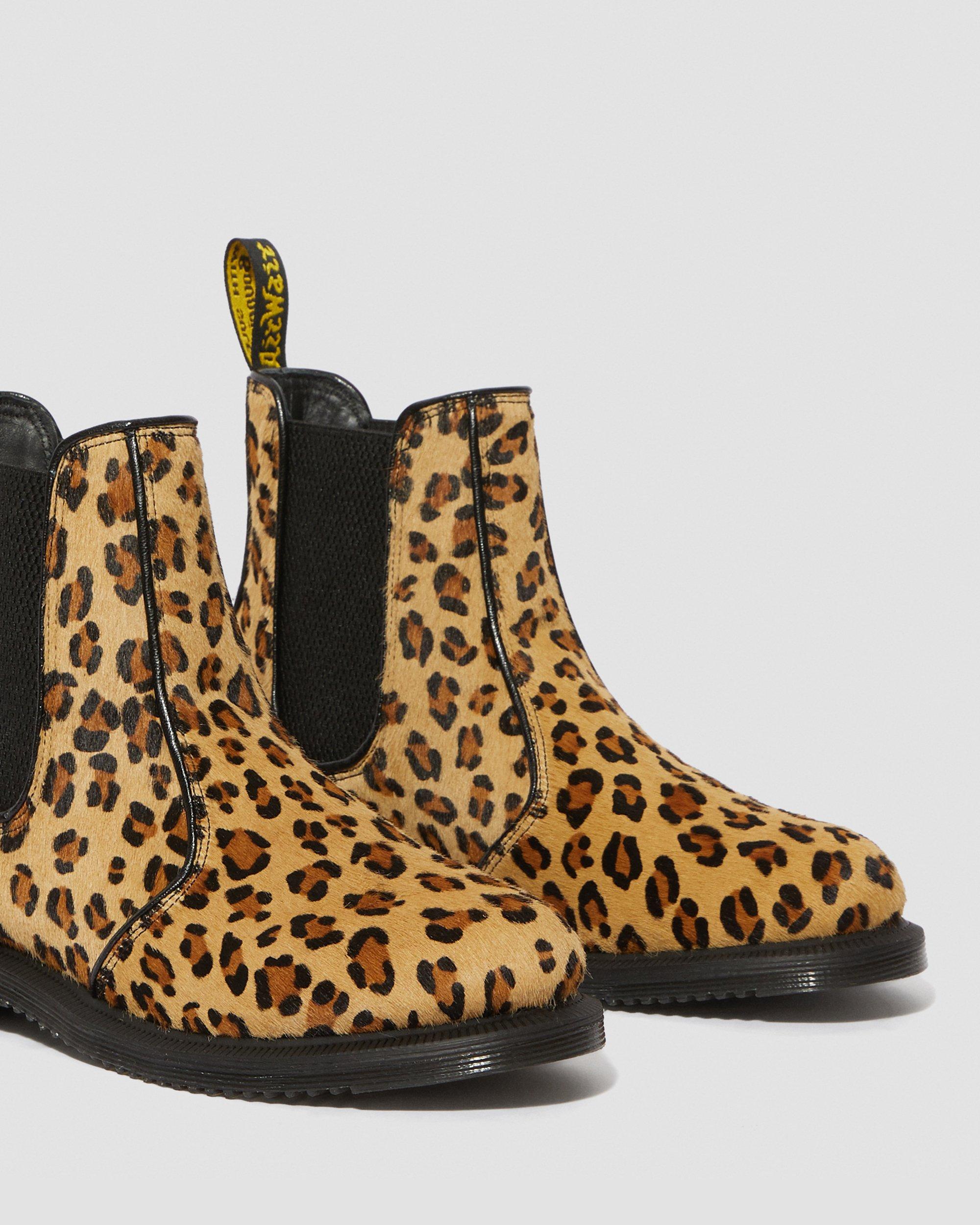 aIDS ydre Konsekvenser Flora Leopard Chelsea Boots | Dr. Martens