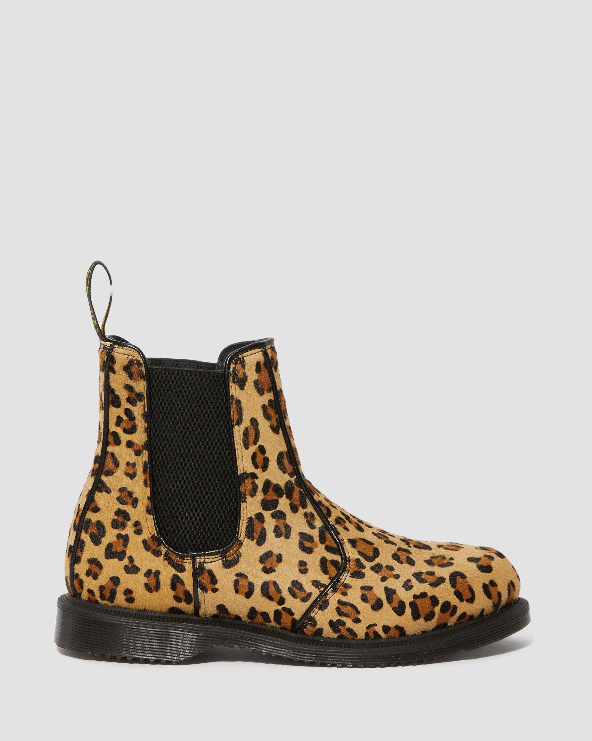 FLORA LEOPARD CHELSEA BOOTS Dr. Martens