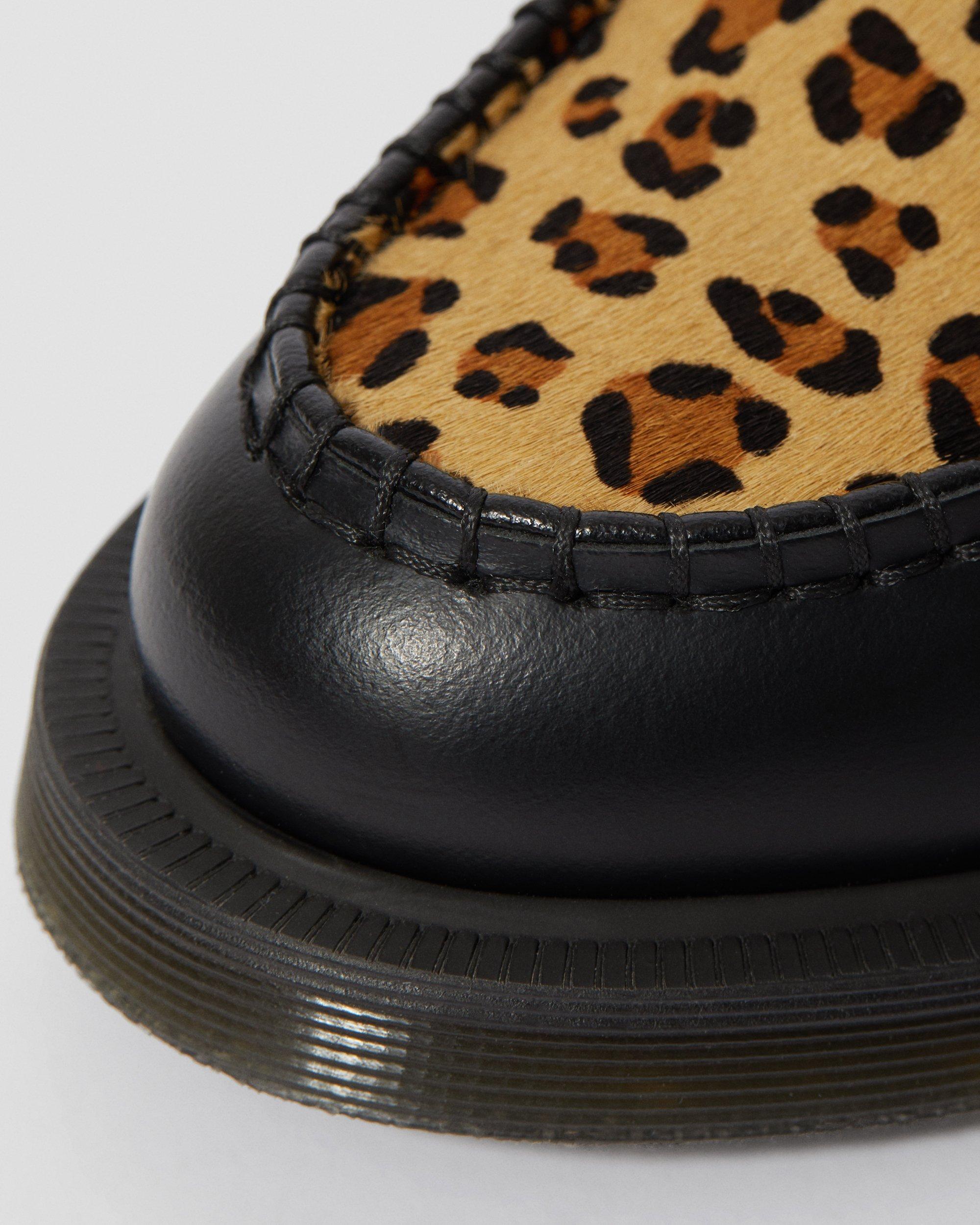 Adrian Snaffle Leopard in BLACK+MEDIUM LEOPARD | Dr. Martens™