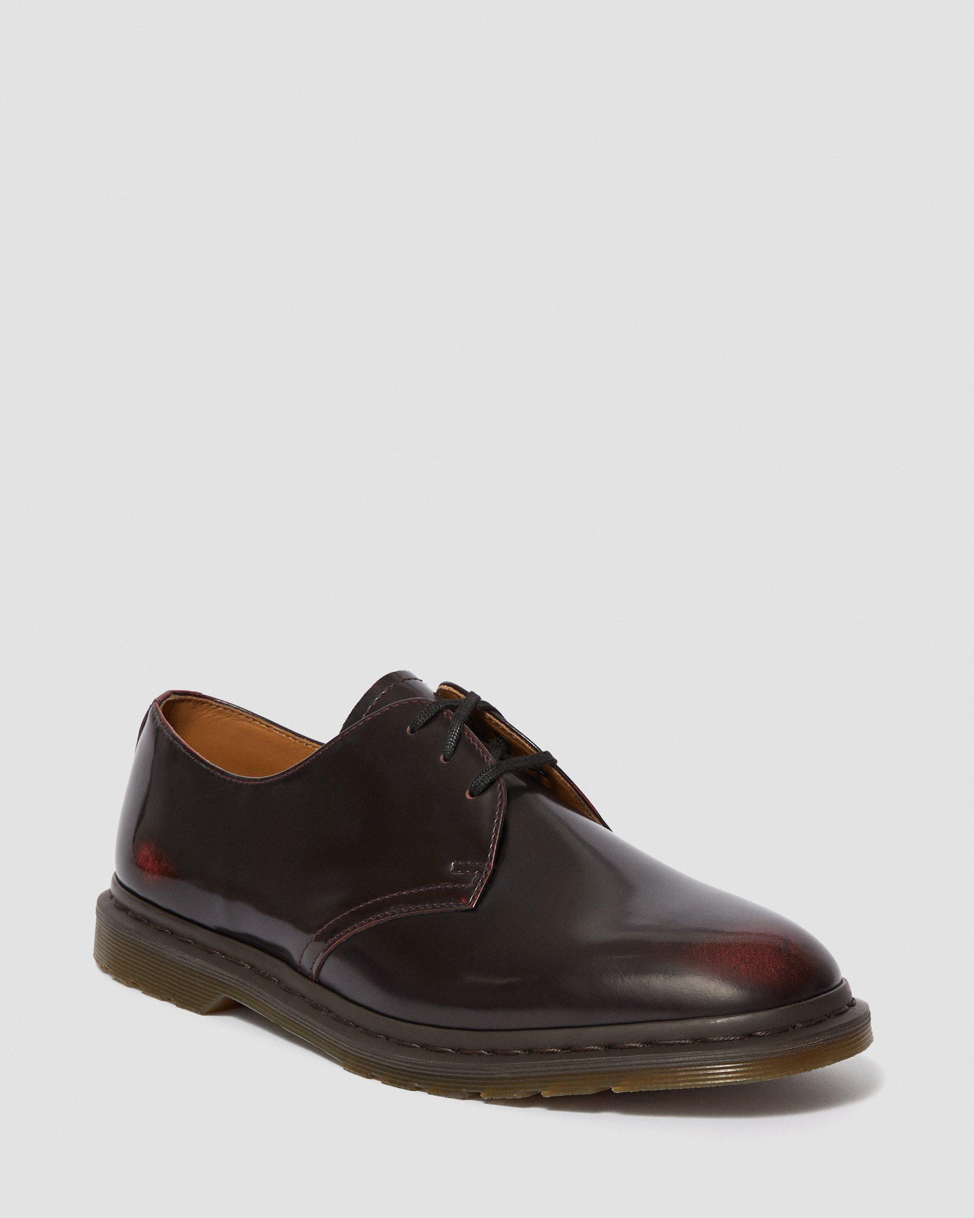 ドクターマーチン ARCHIE Ⅱ チェリーレッド Archie II Arcadia Leather Lace Up Shoes in CHERRY RED | Dr. Martens™