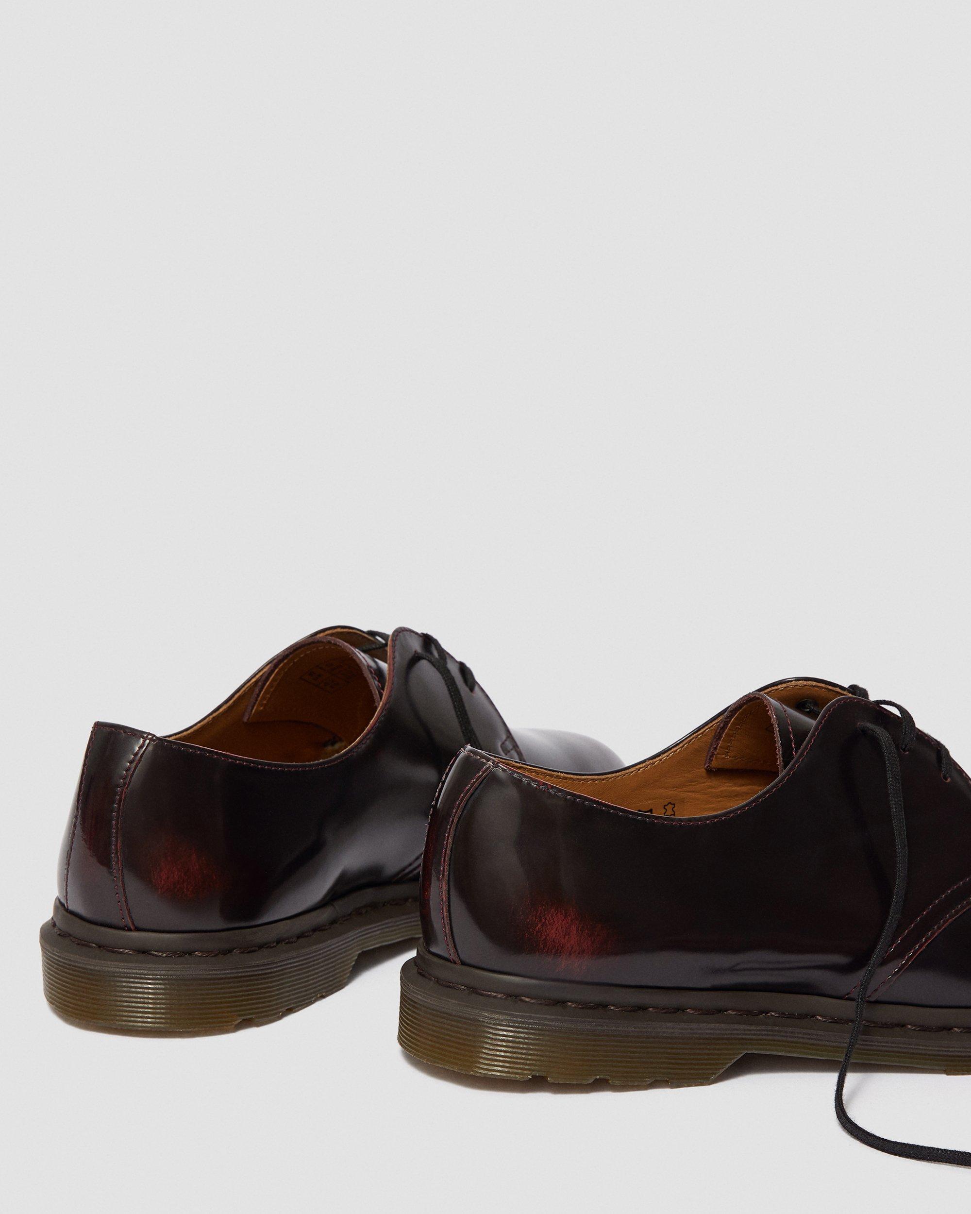 Archie II Arcadia Leather Lace Up Shoes in CHERRY RED | Dr. Martens™