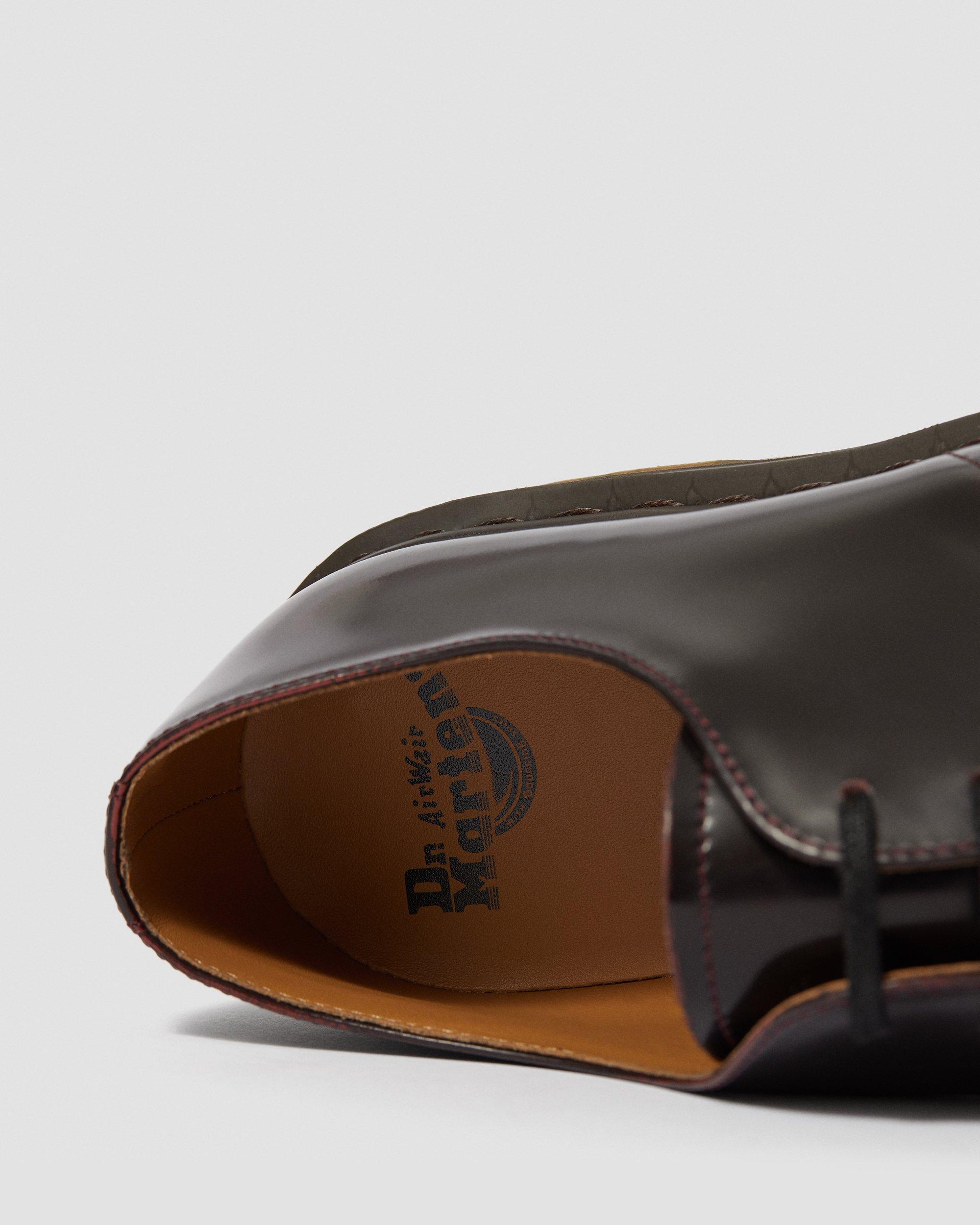 Archie II Arcadia Leather Lace Up Shoes in CHERRY RED | Dr. Martens™