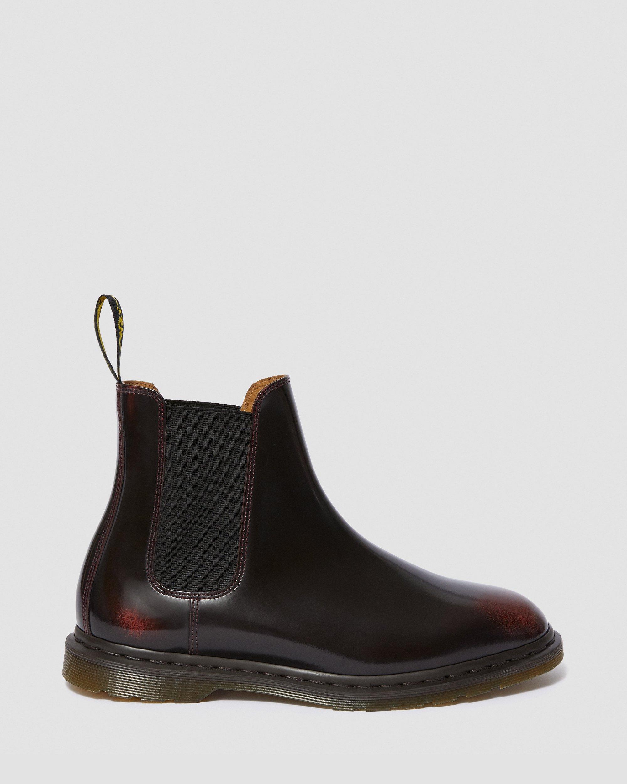 Graeme II Men's Arcadia Leather Chelsea Boots in CHERRY RED | Dr