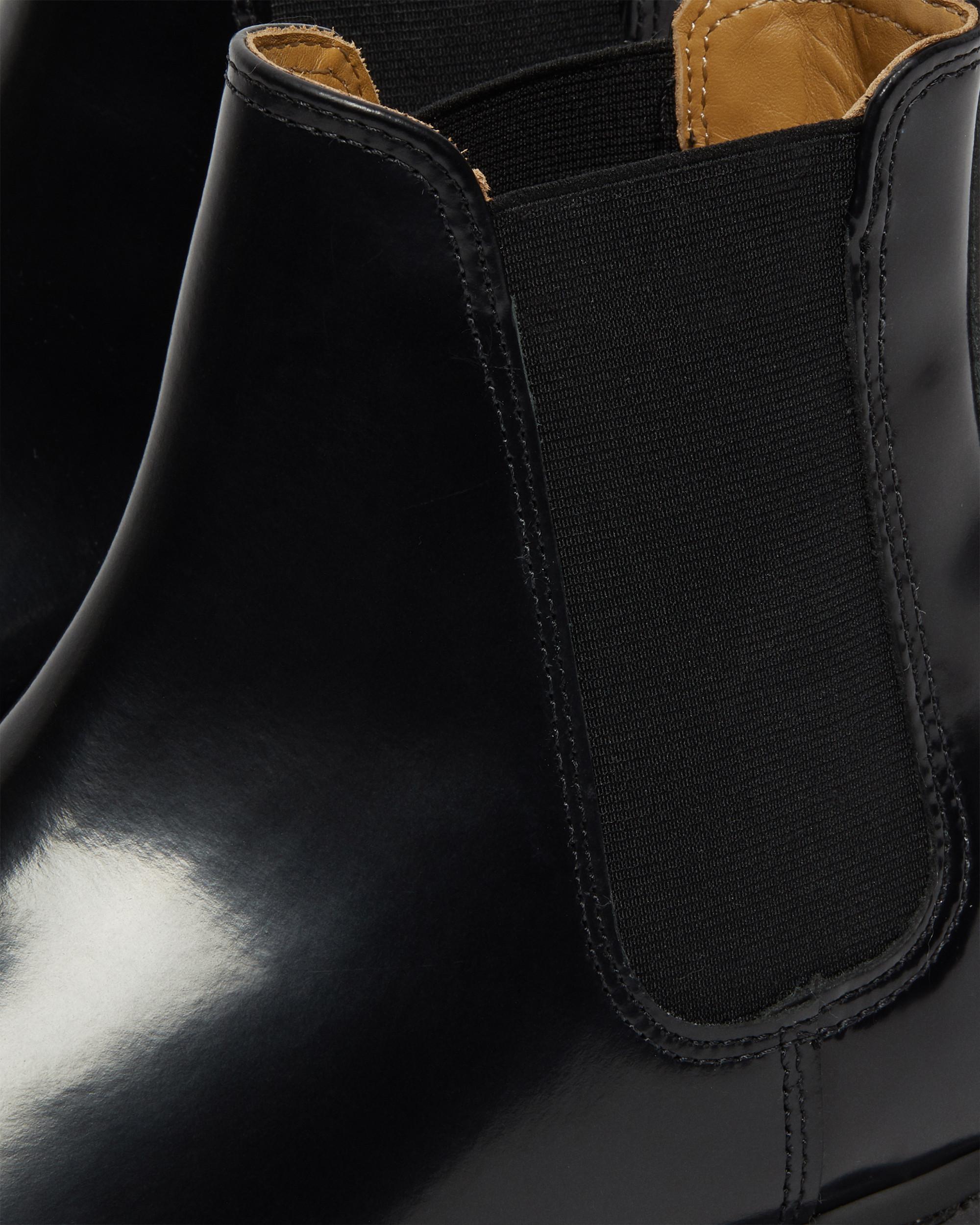 Graeme II Men's Smooth Leather Chelsea Boots in BLACK | Dr. Martens™