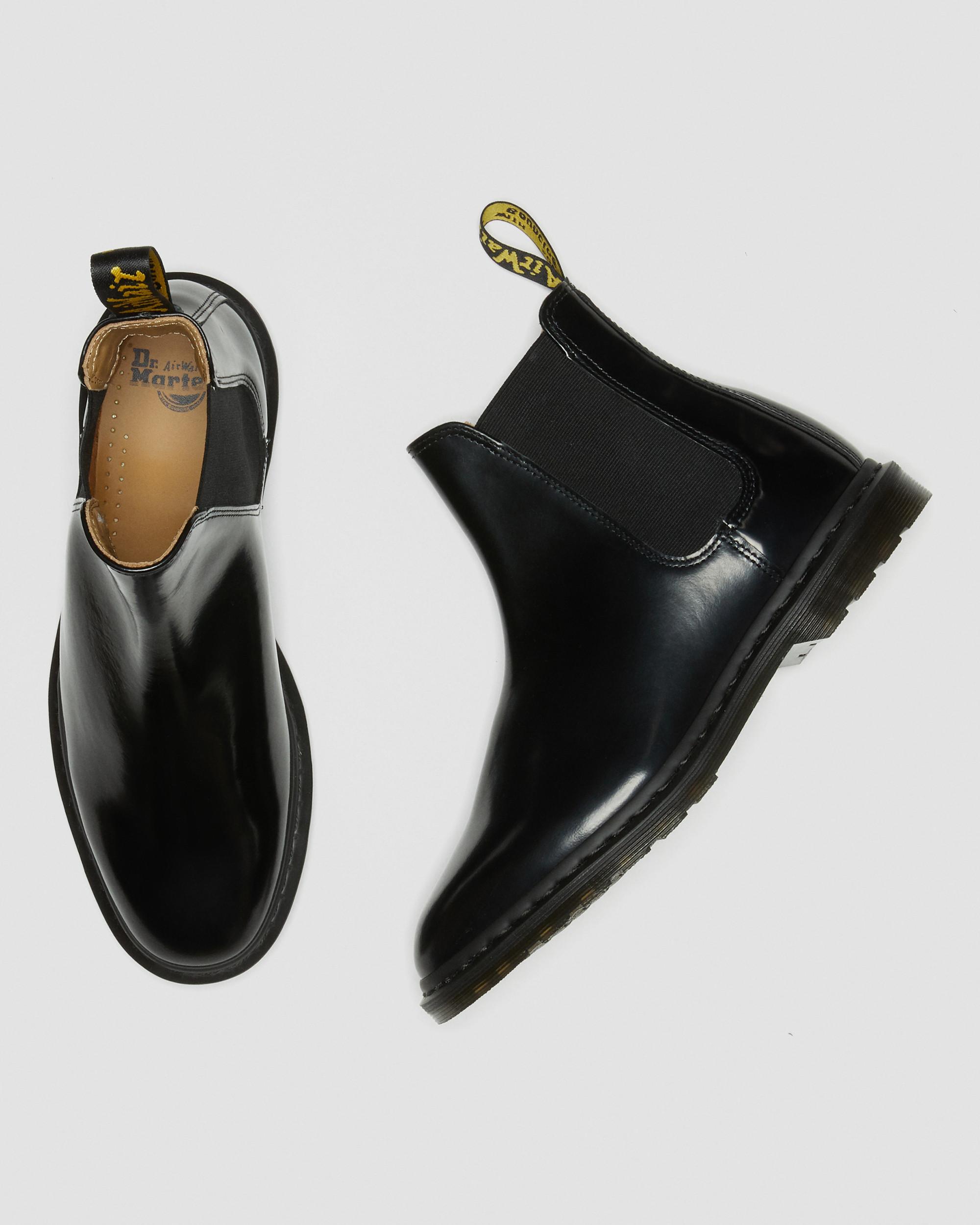 Graeme II Men's Smooth Leather Chelsea Boots in BLACK | Dr. Martens™