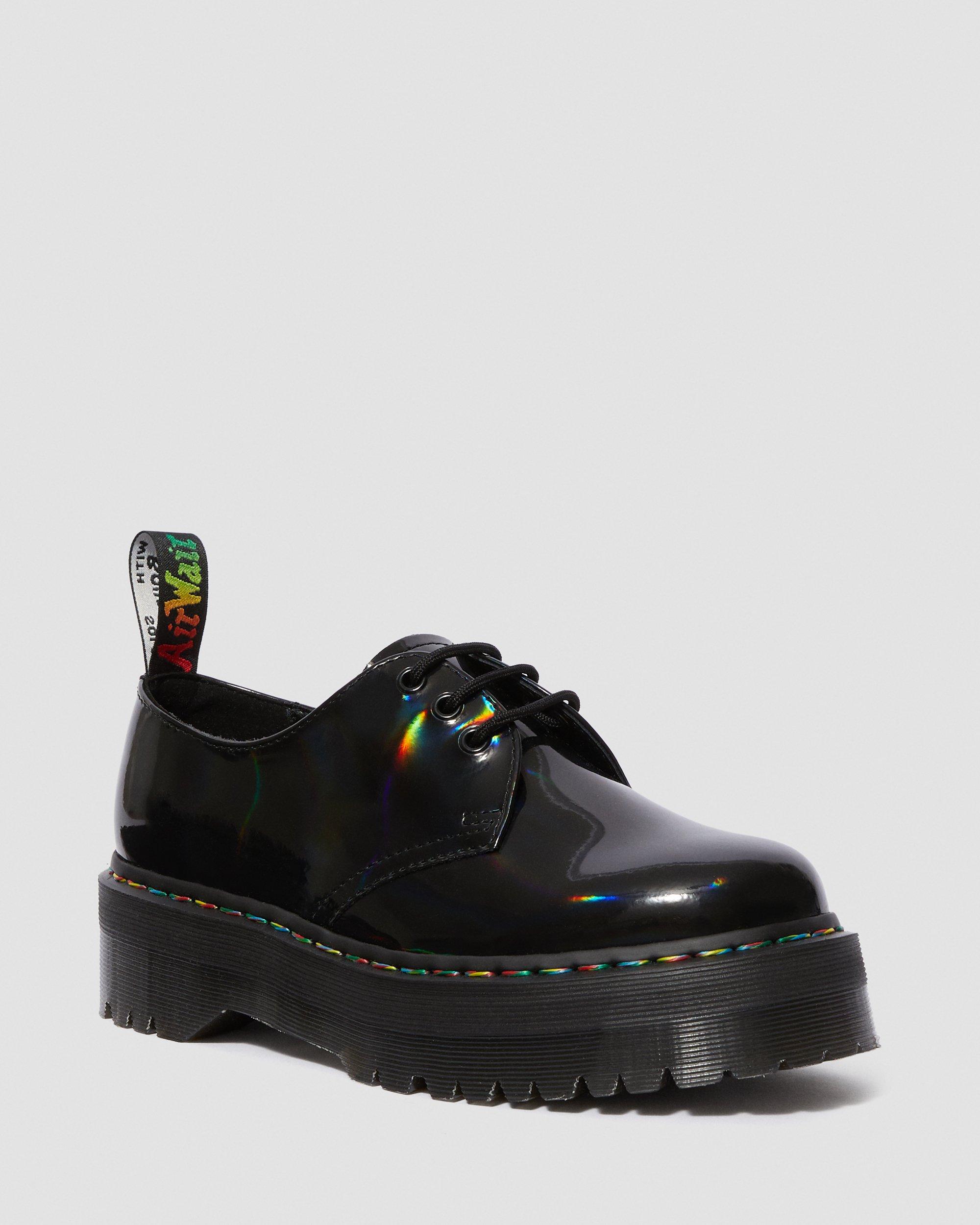 1461 Rainbow Patent Platform Shoes | Dr. Martens