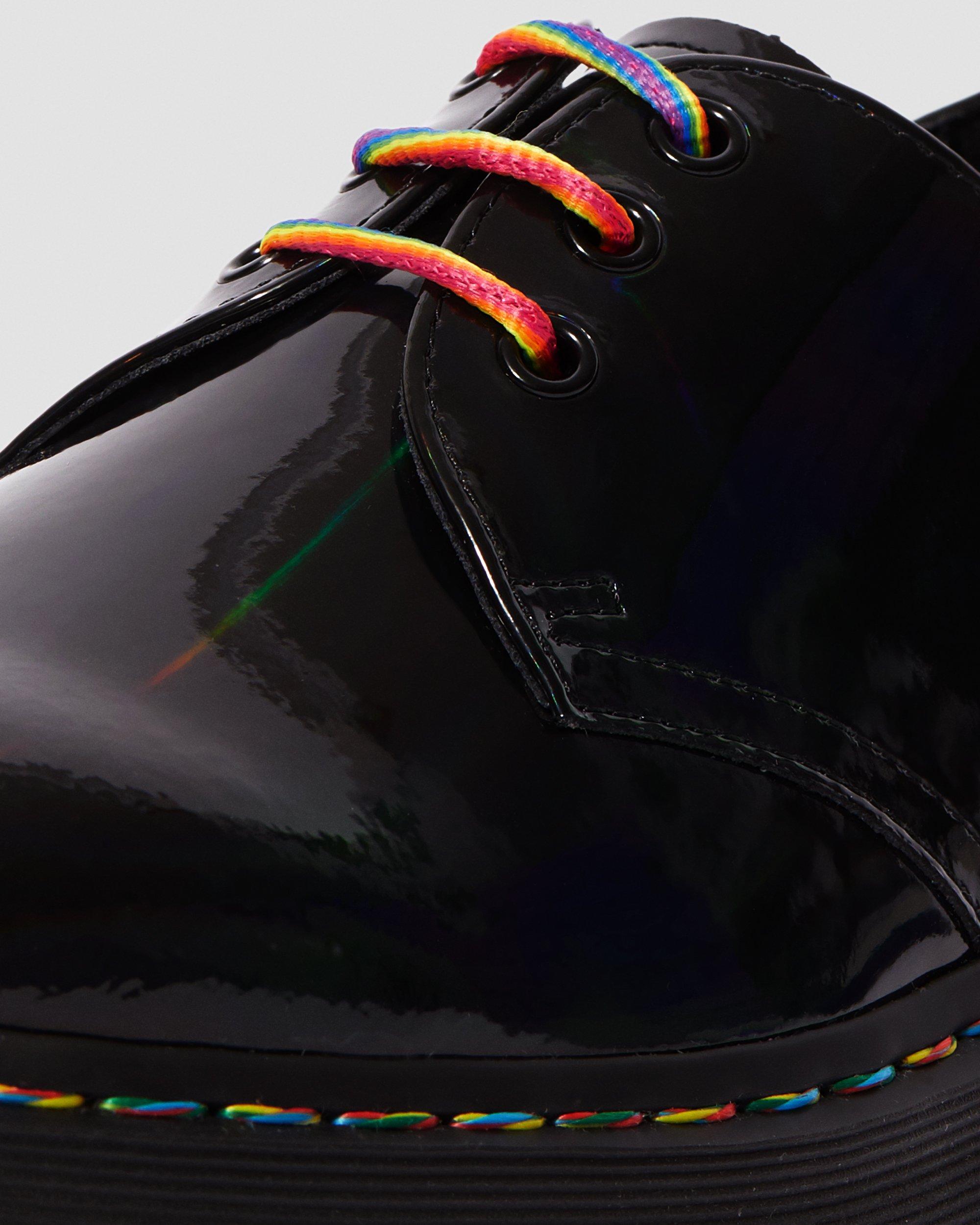 1461 Rainbow Patent Platform Shoes | Dr. Martens