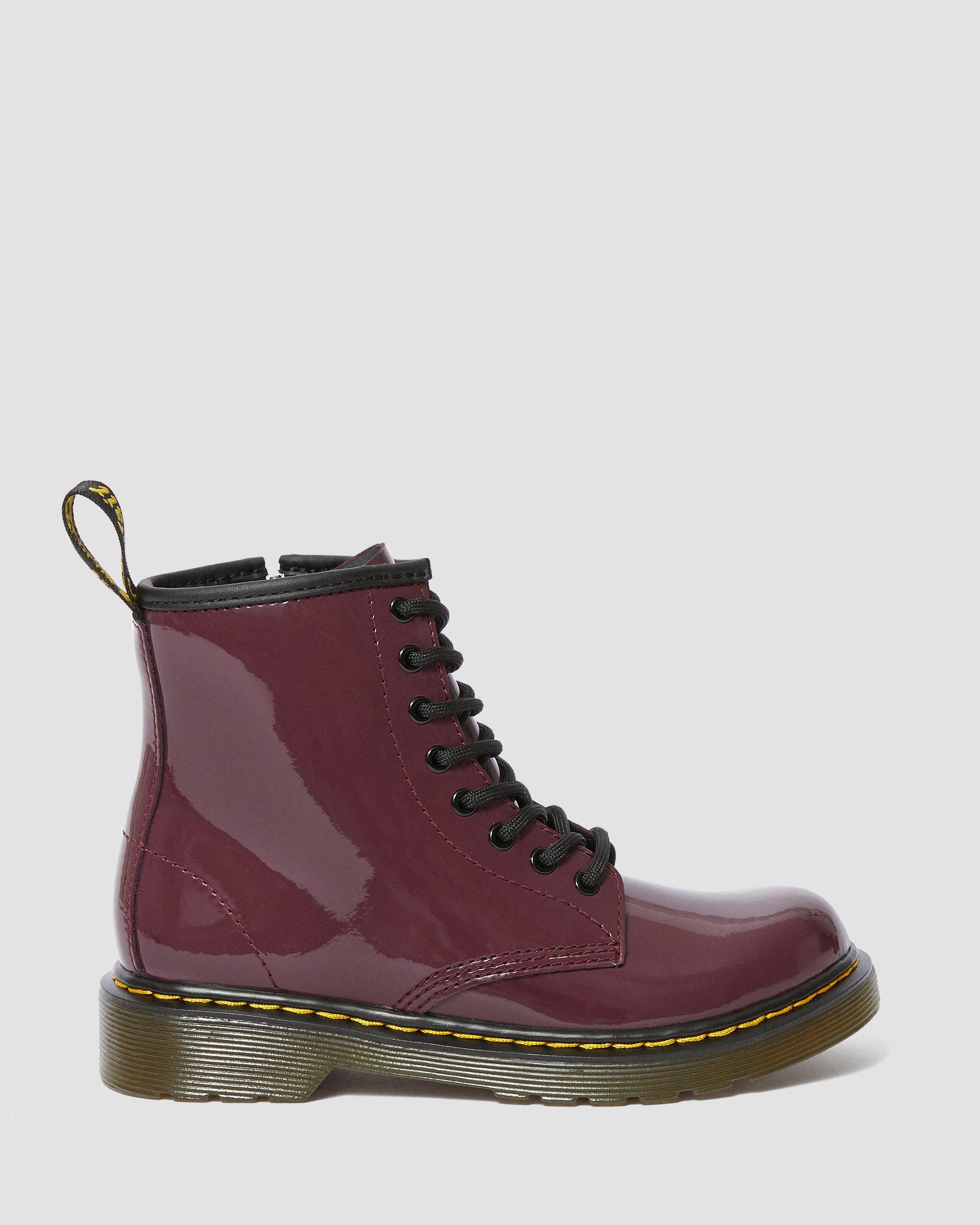 Botas 1460 para niños junior en charol